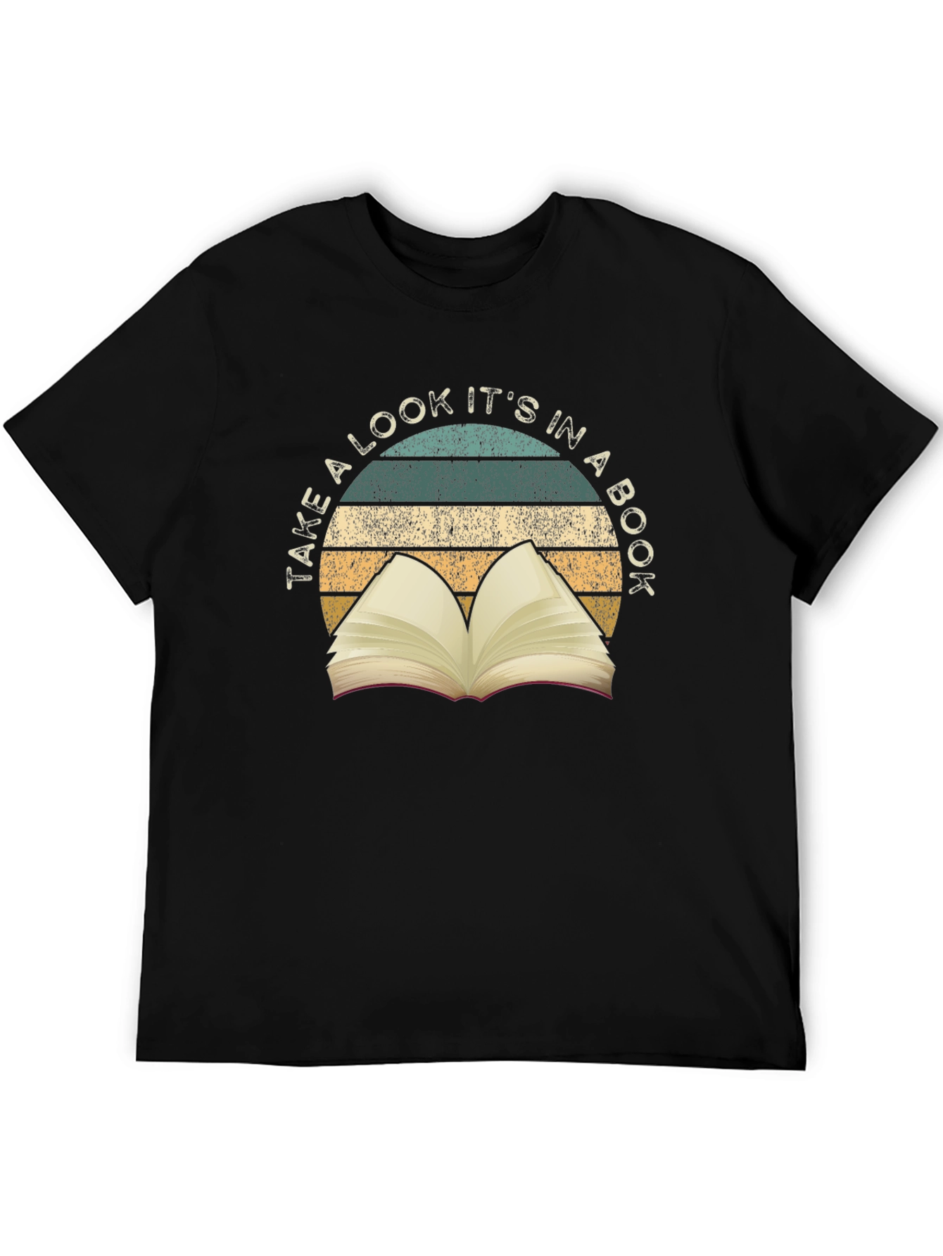 Retro Book Lover T-Shirt