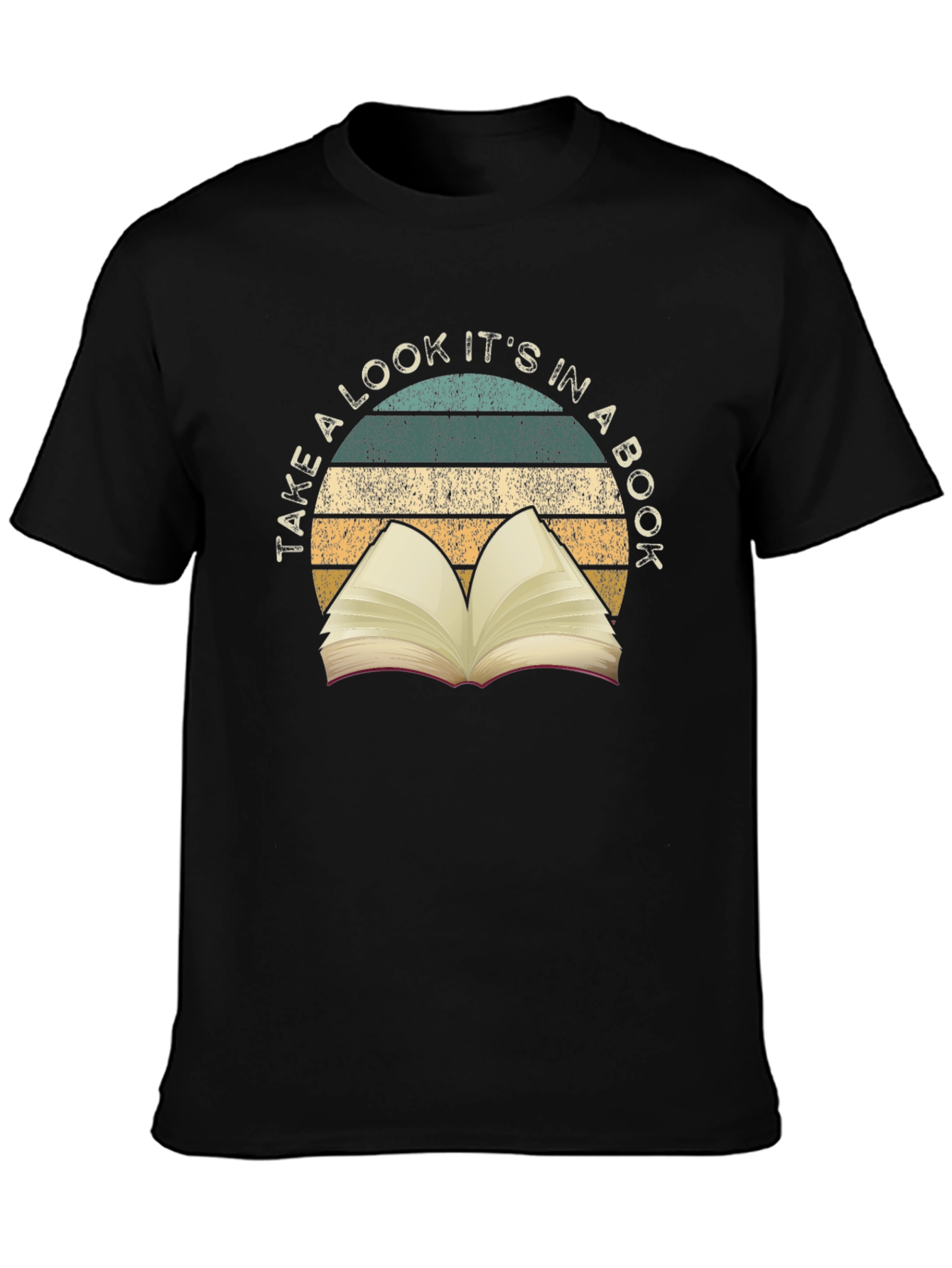Retro Book Lover T-Shirt
