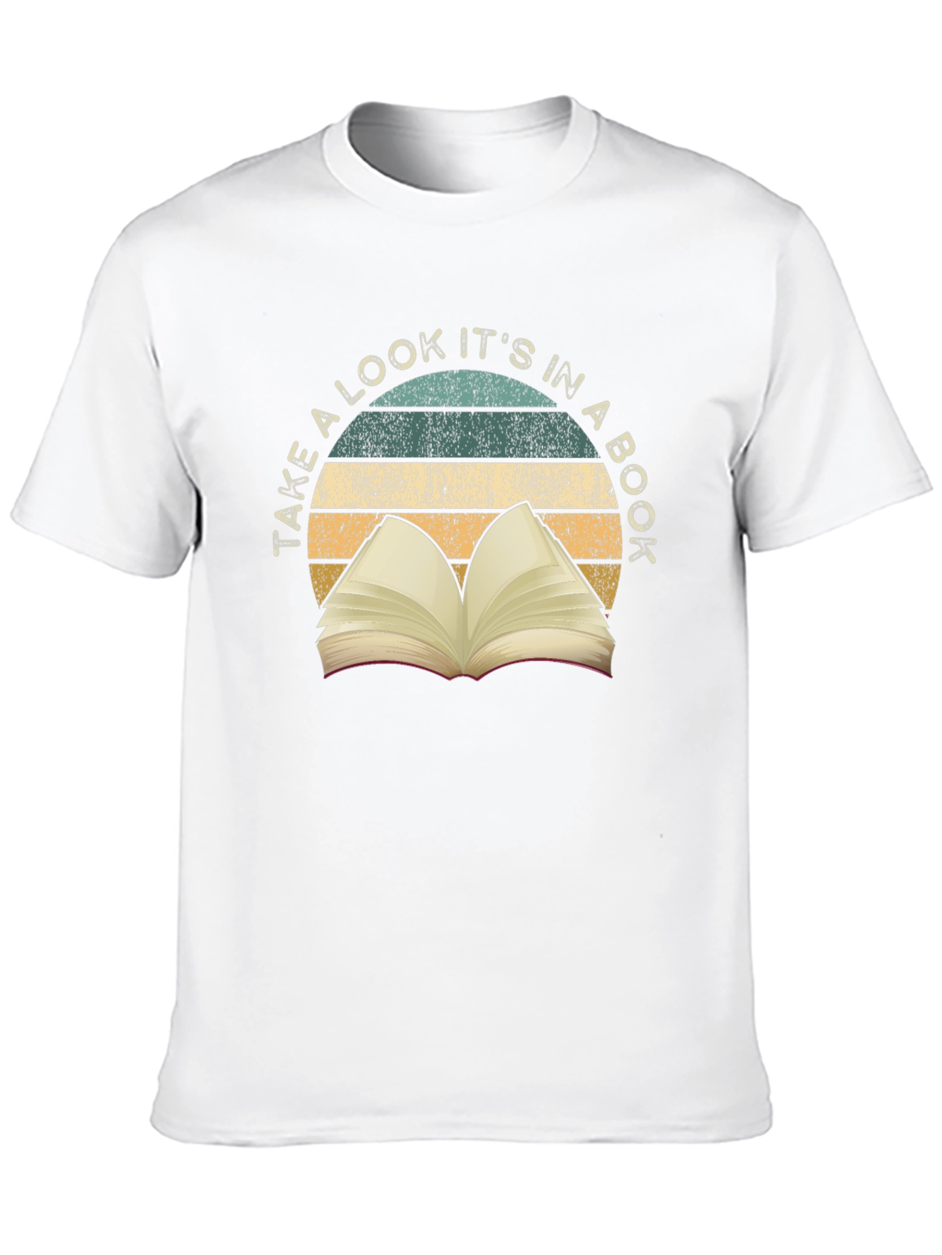 Retro Book Lover T-Shirt