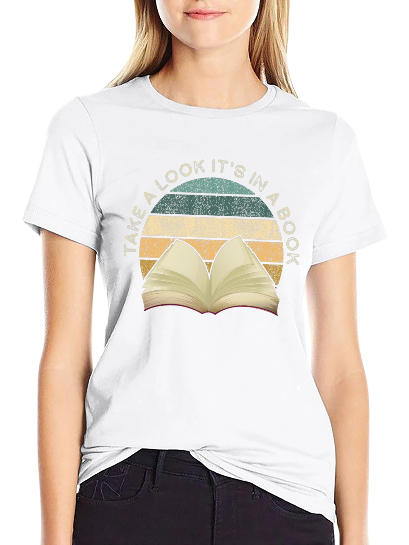 Retro Book Lover T-Shirt