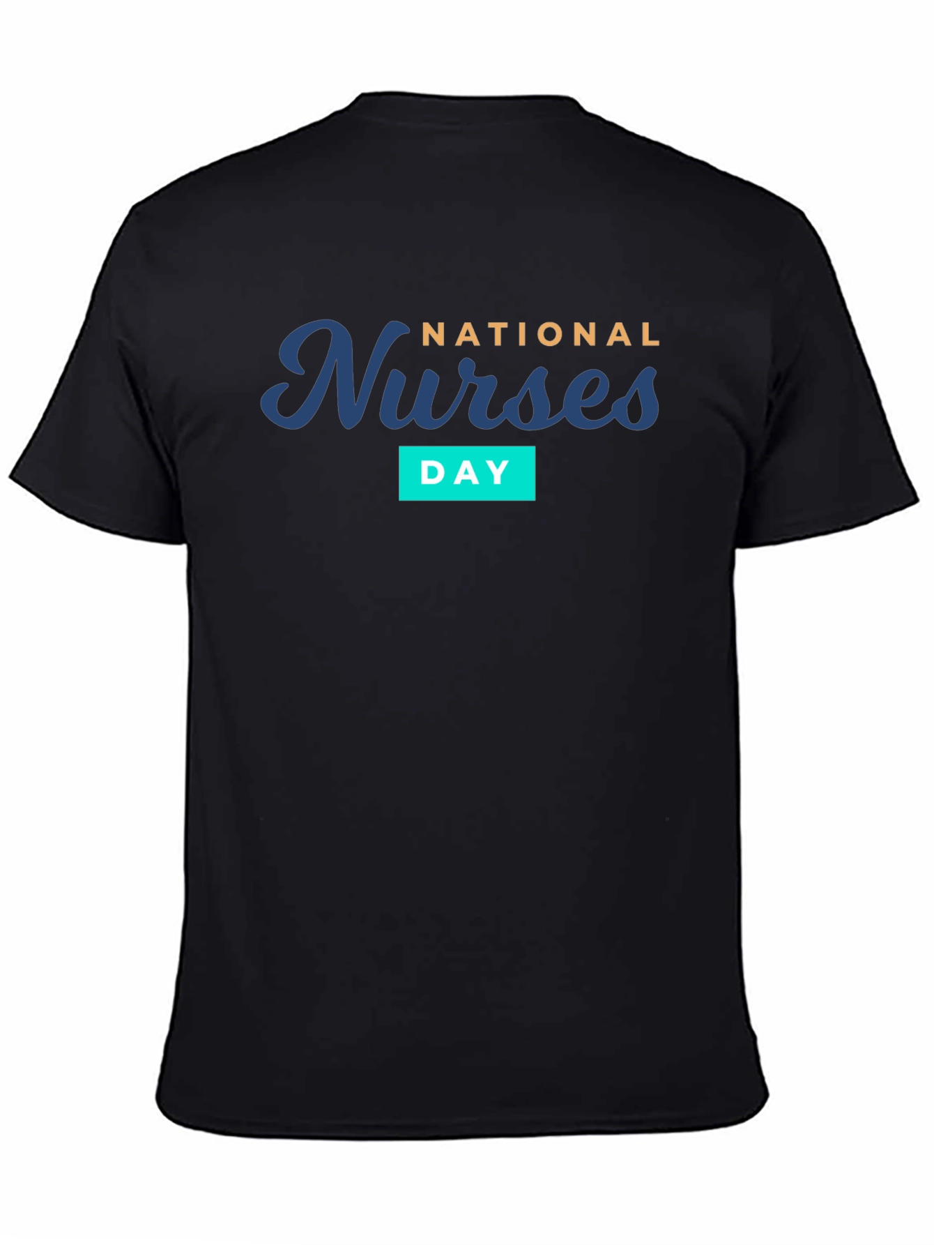 National Nurses Day Black T-Shirt