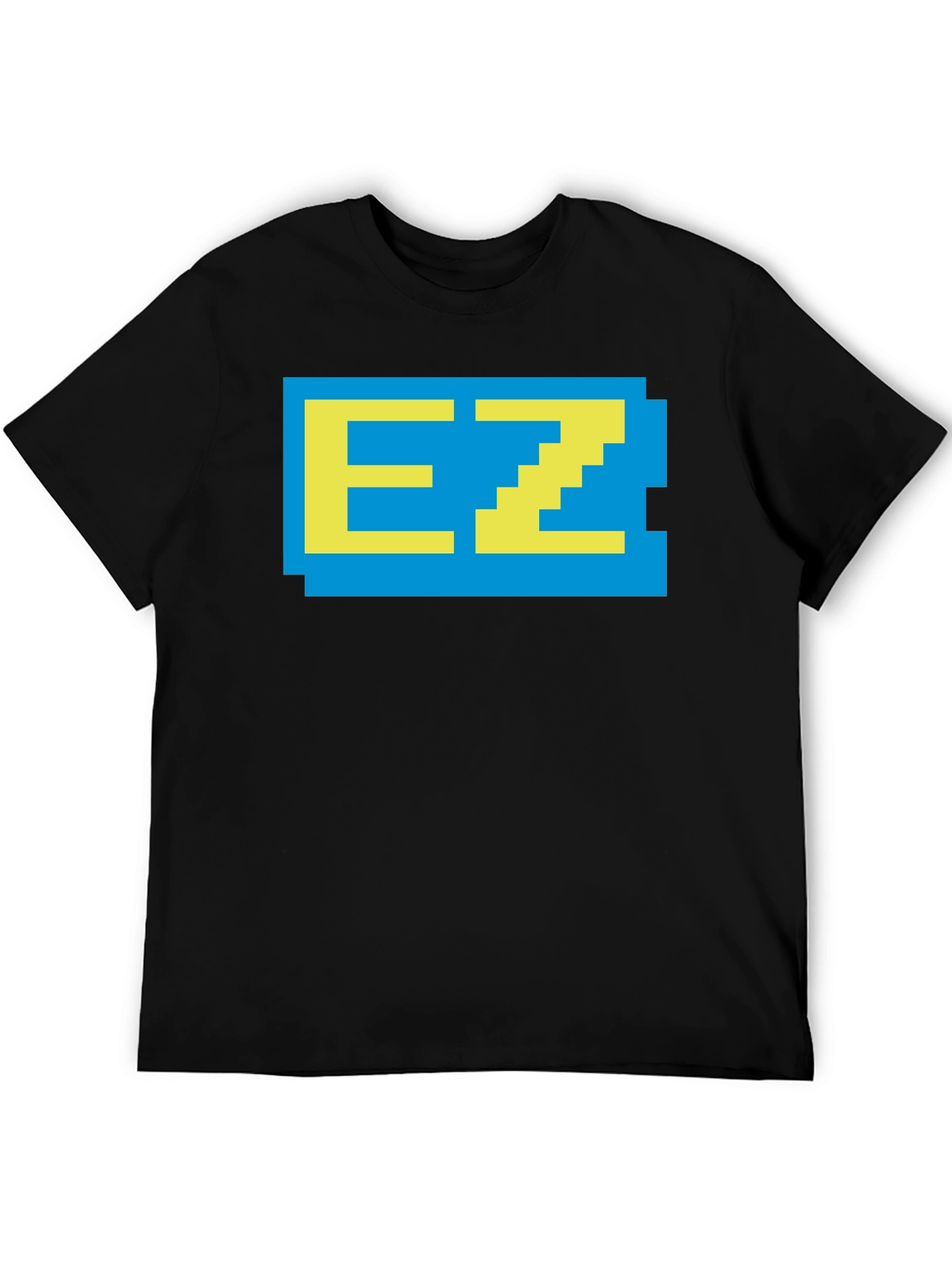 Pixelated EZ T-Shirt - Retro Gaming Style