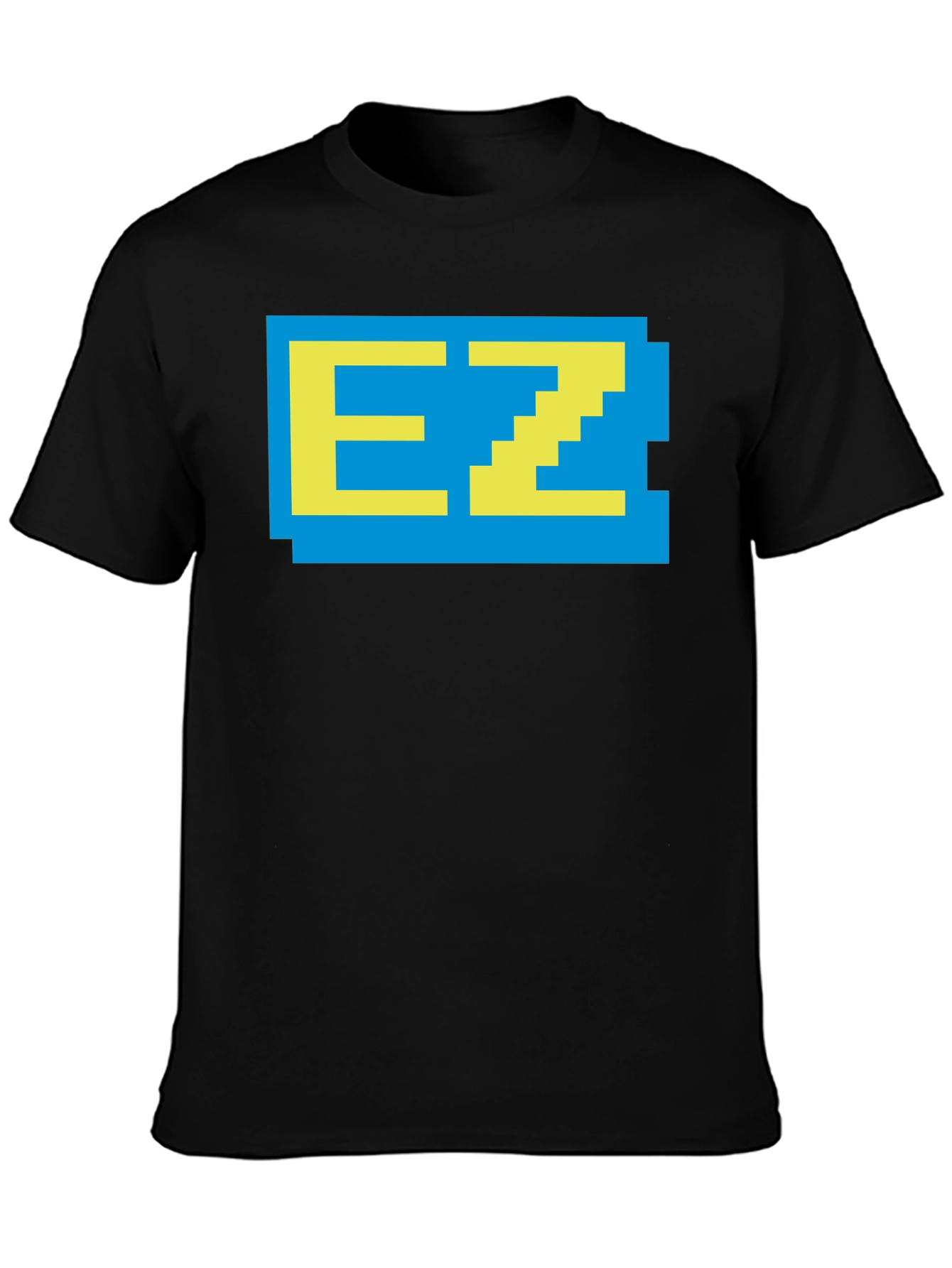 Pixelated EZ T-Shirt - Retro Gaming Style