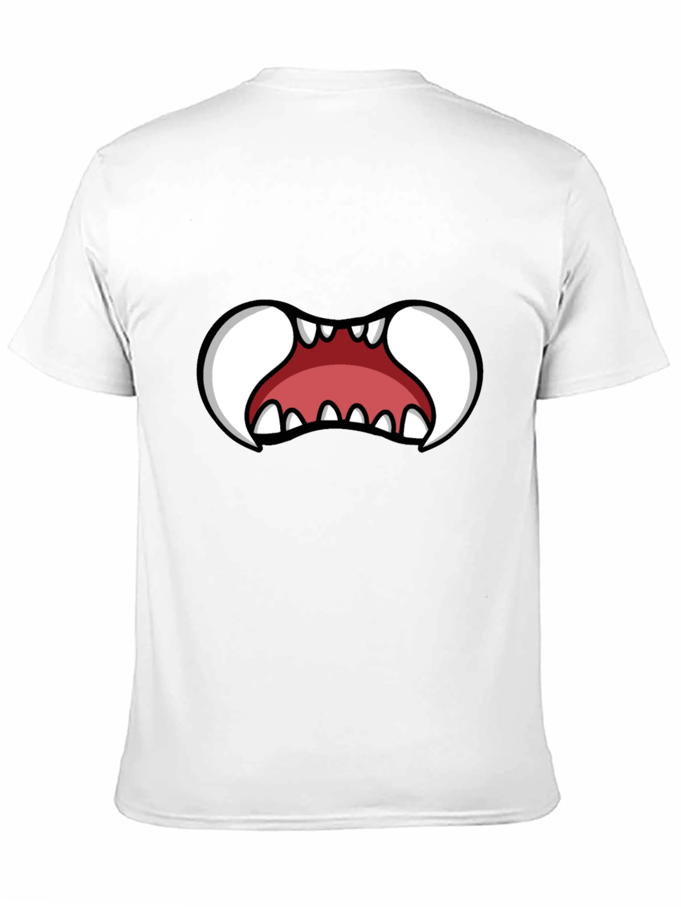 Monster Mouth Graphic Tee - Black