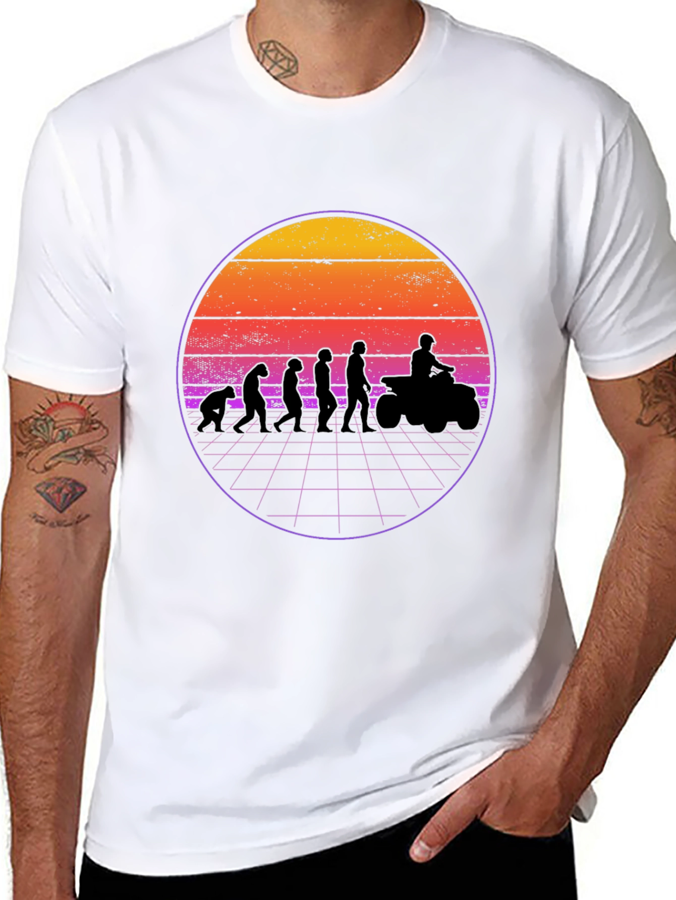 Evolution ATV Rider Graphic Tee