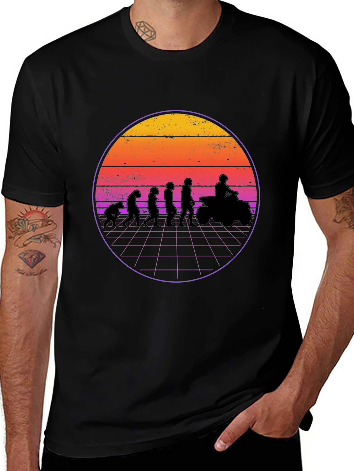Evolution ATV Rider Graphic Tee
