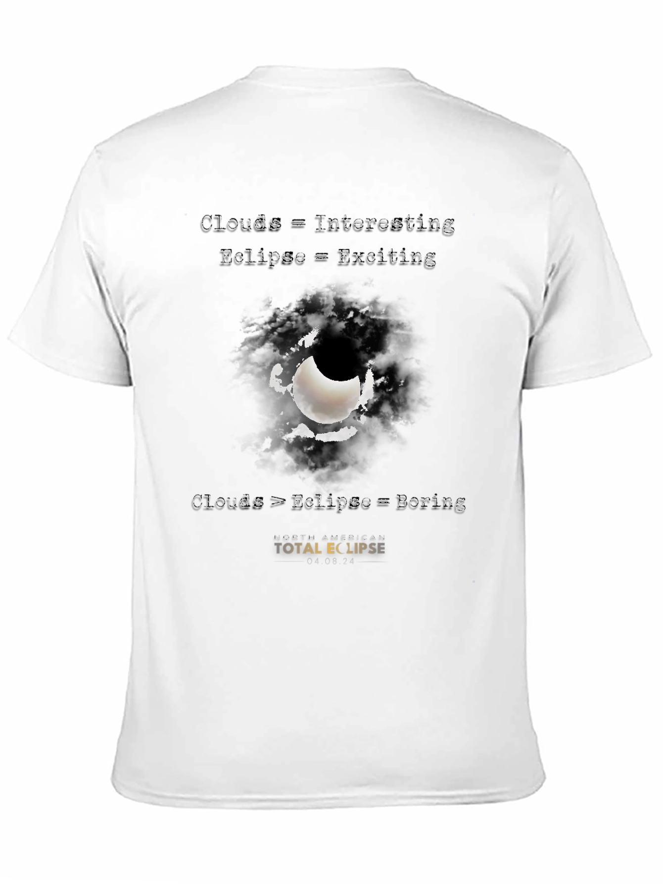 Eclipse Graphic Print T-Shirt
