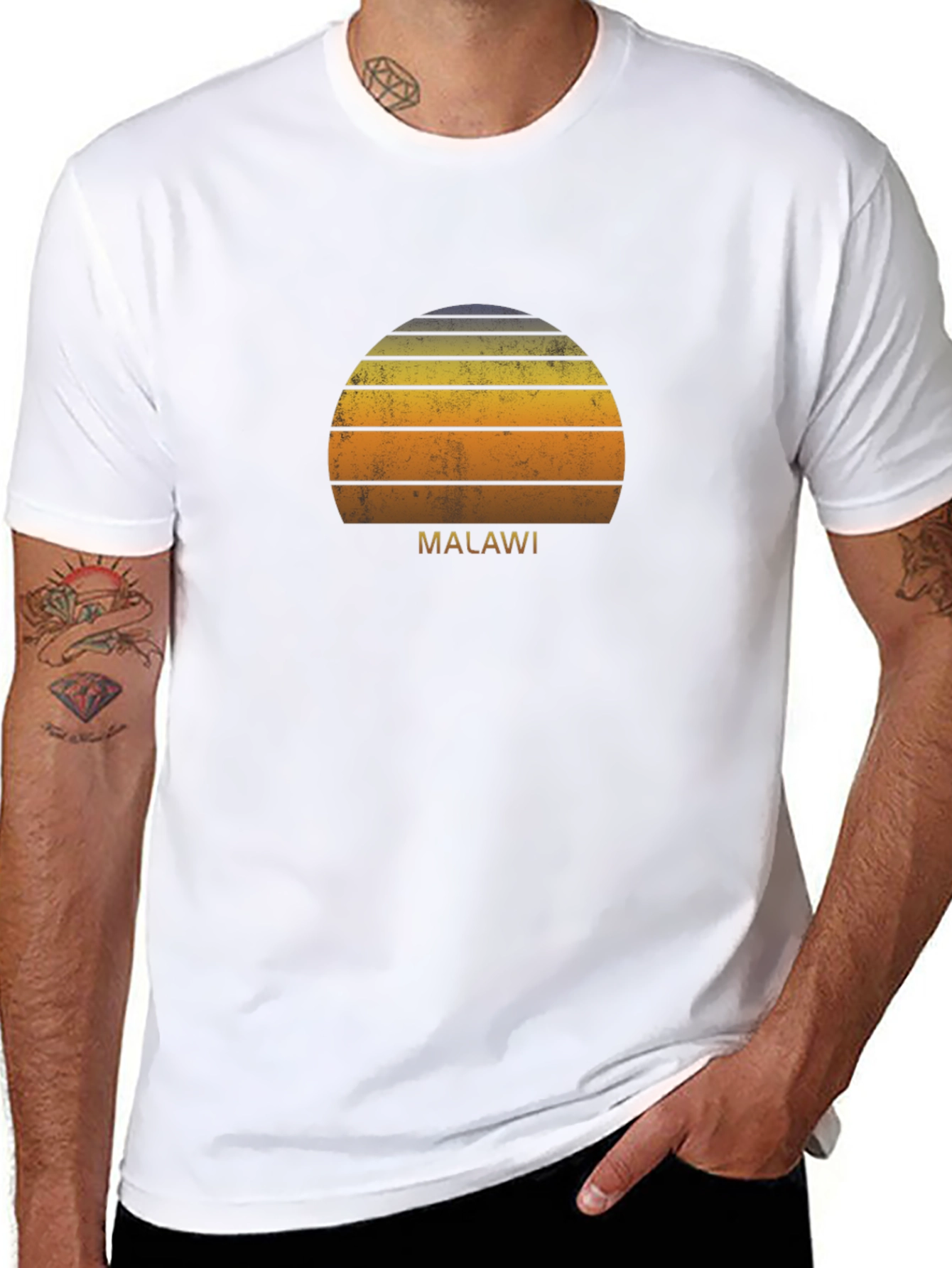 Malawi Sunset Graphic Tee