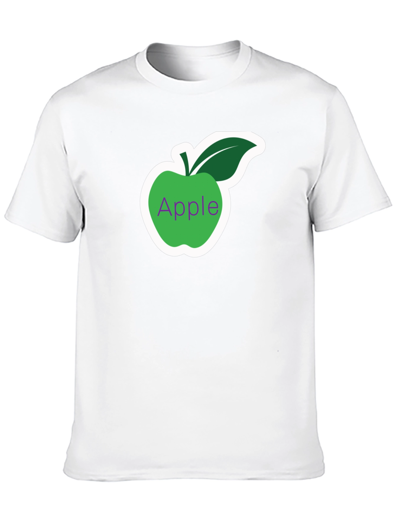 Apple Graphic T-Shirt - Modern Casual Tee