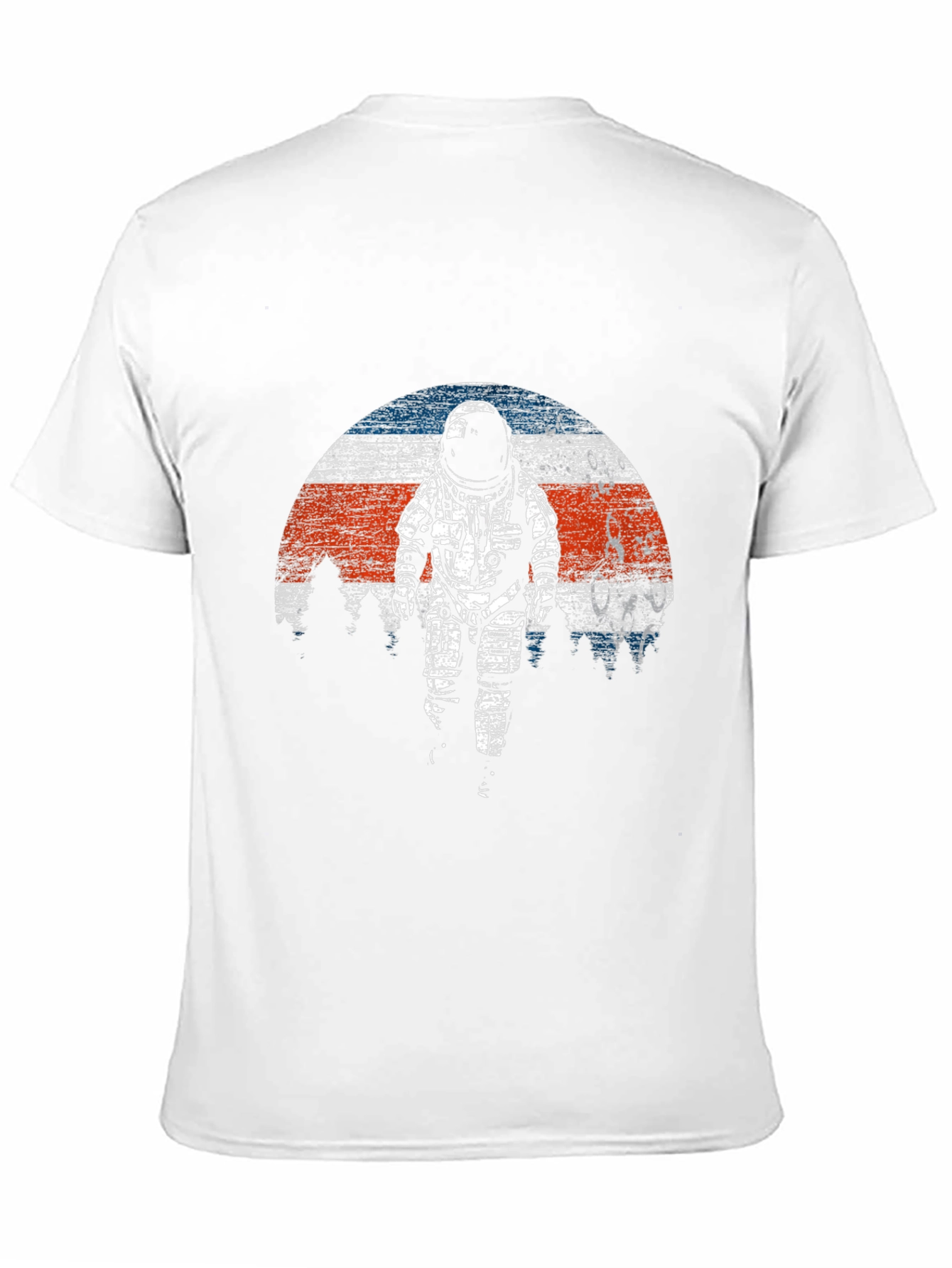 Astronaut Sunset Graphic Tee - Black