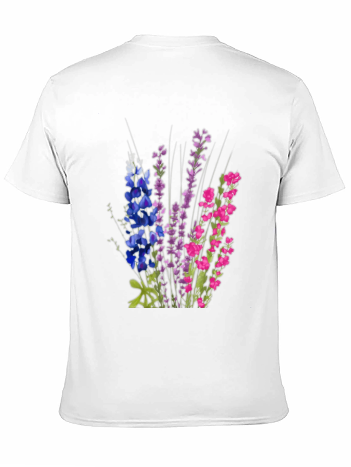 Floral Bouquet Graphic T-Shirt - Black