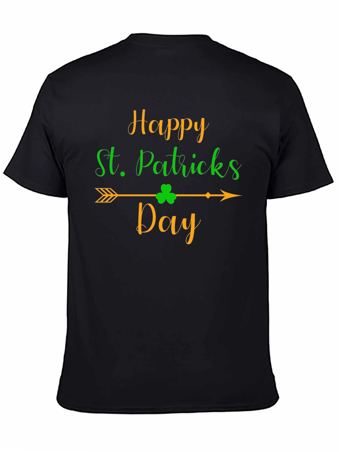 St. Patricks Day Black T-Shirt