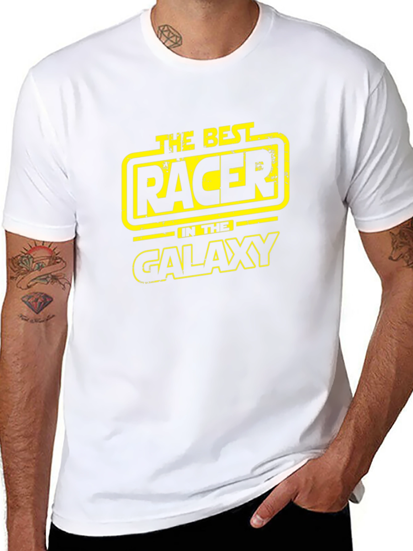 Best Racer in the Galaxy T-Shirt - Black