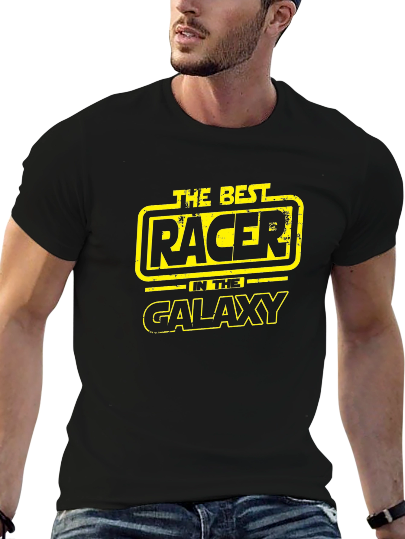 Best Racer in the Galaxy T-Shirt - Black