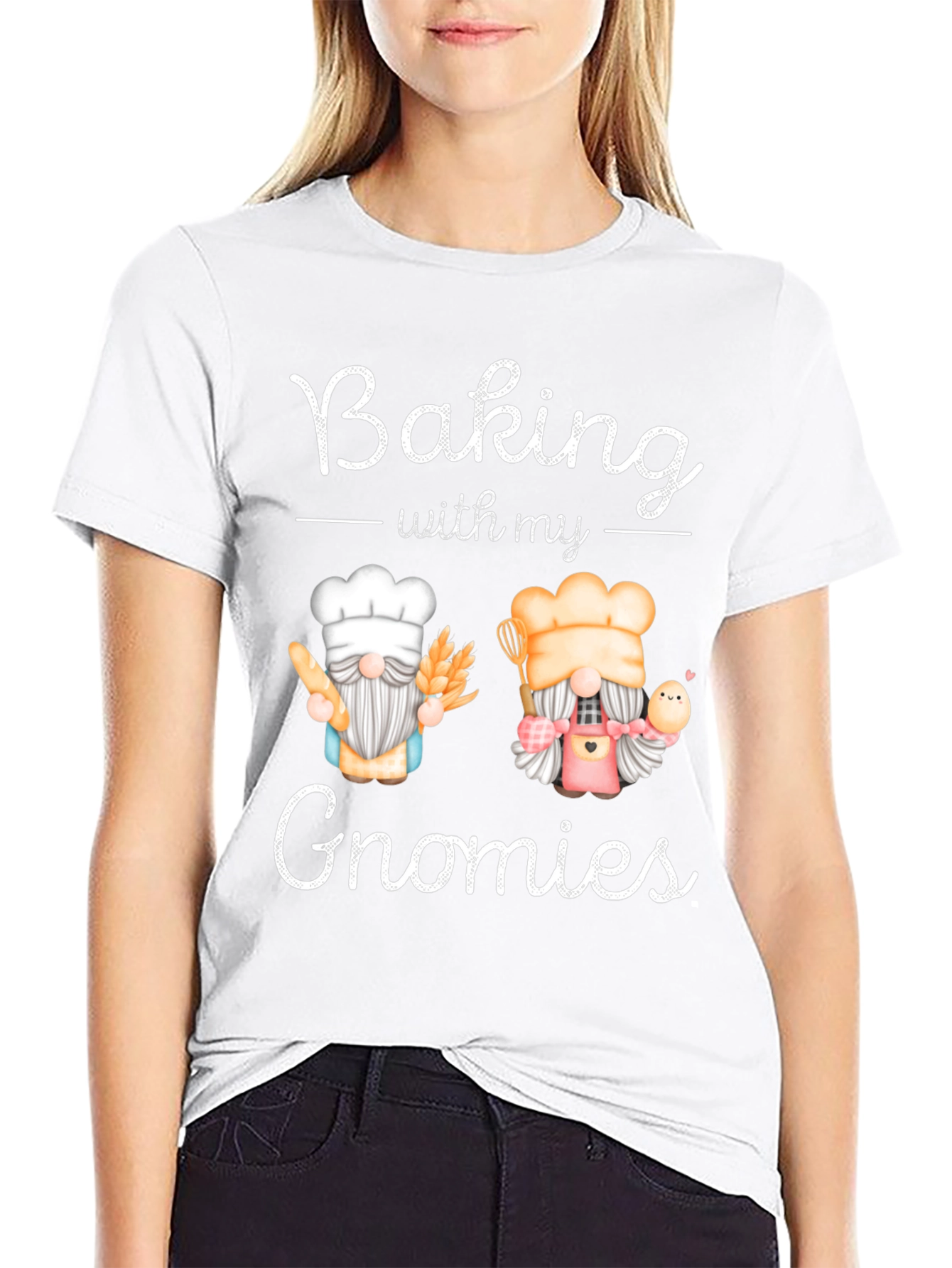 Baking With My Gnomies T-Shirt
