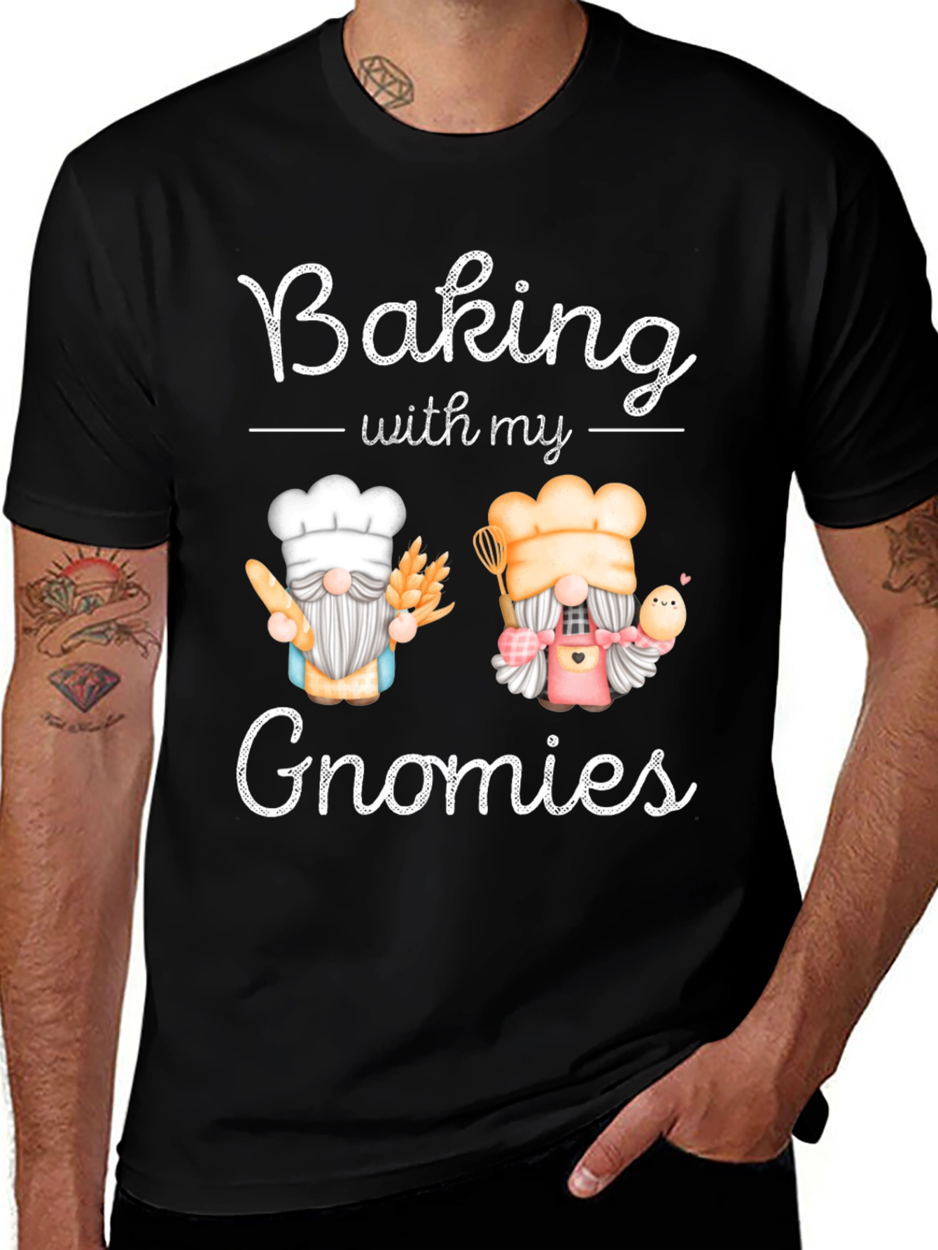 Baking With My Gnomies T-Shirt