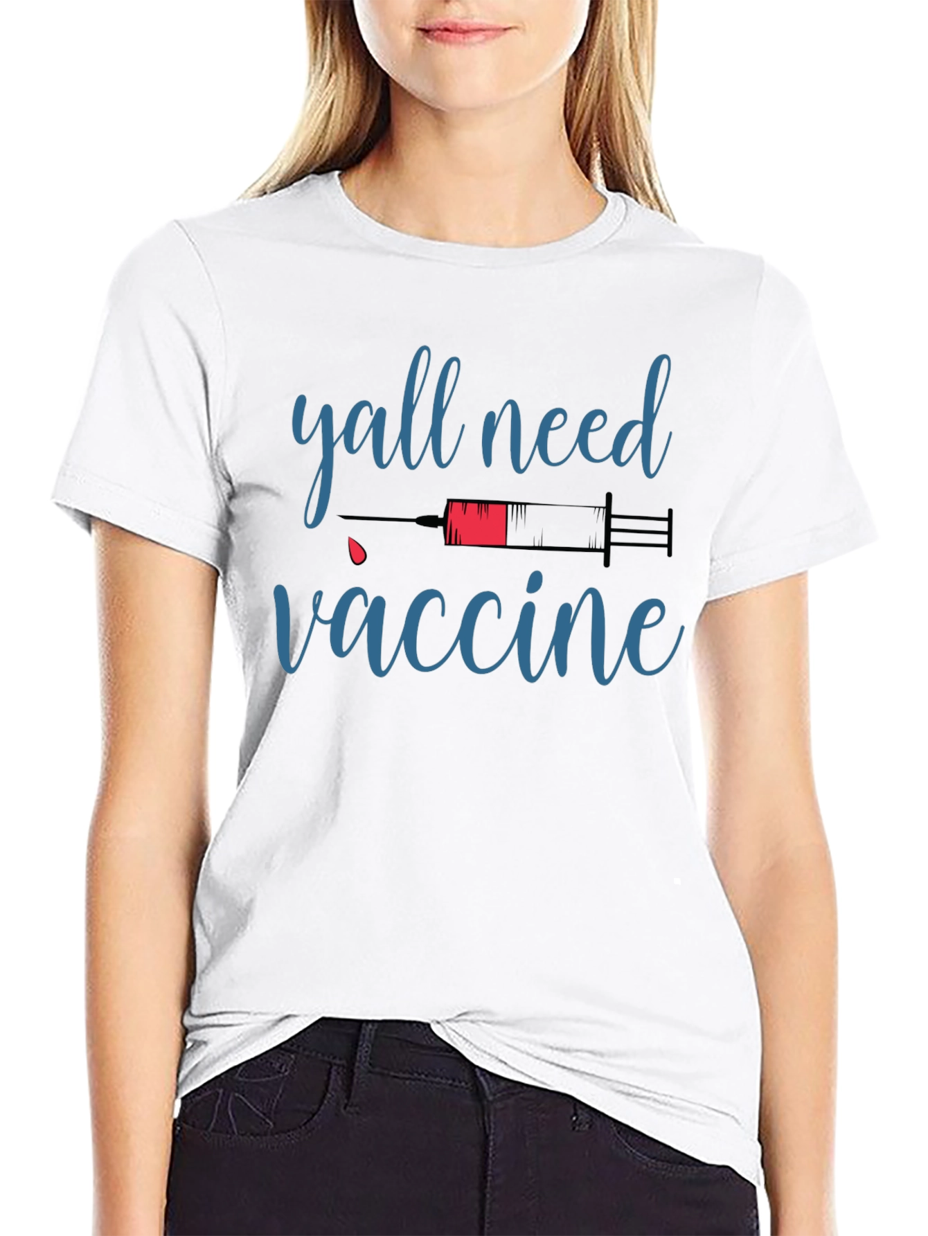 Yall Need Vaccine Graphic Tee