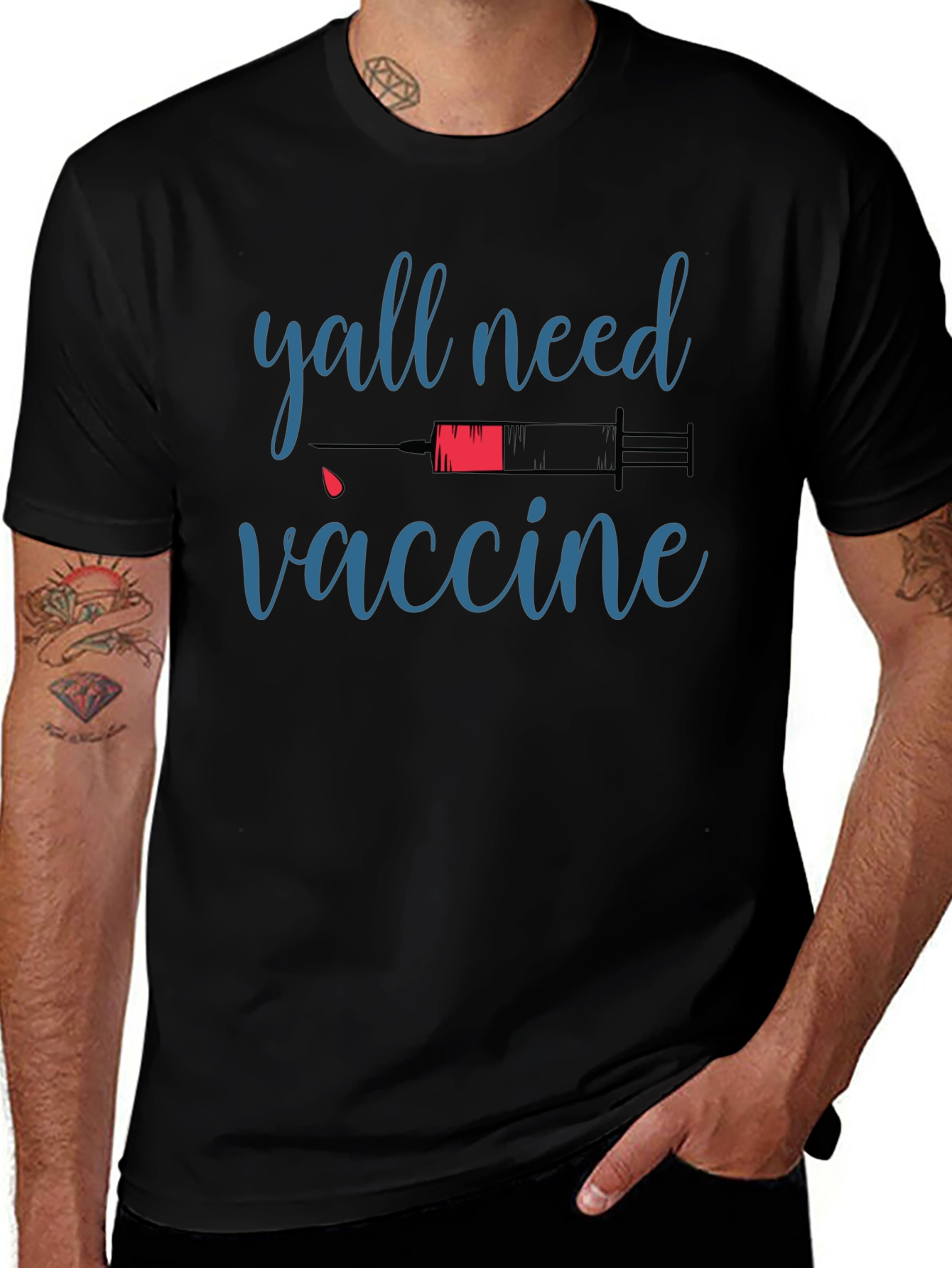 Yall Need Vaccine Graphic Tee