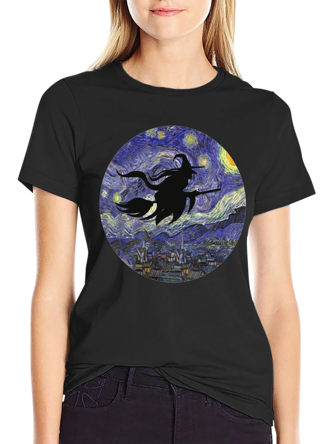 Starry Night Witch T-Shirt