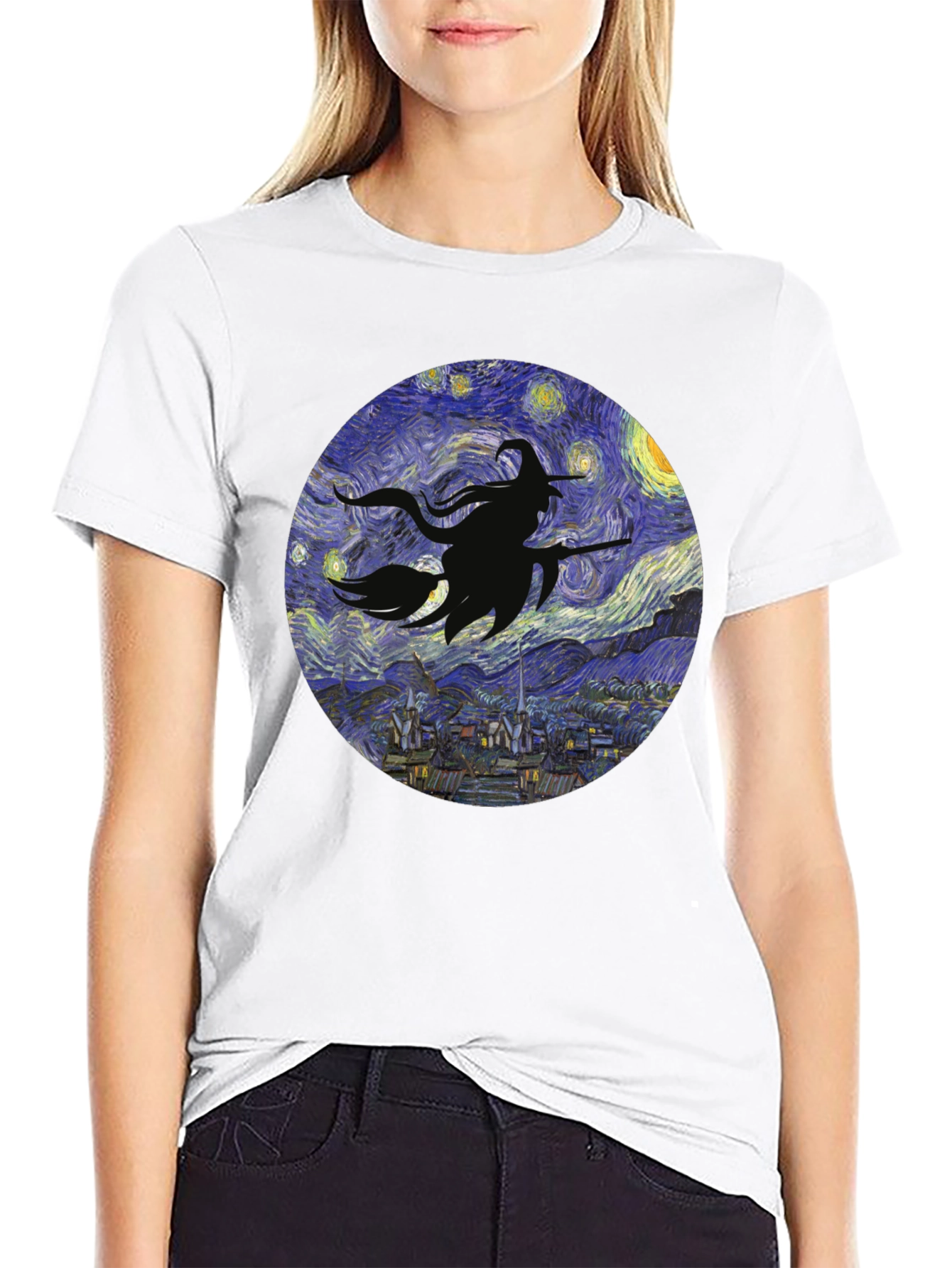 Starry Night Witch T-Shirt