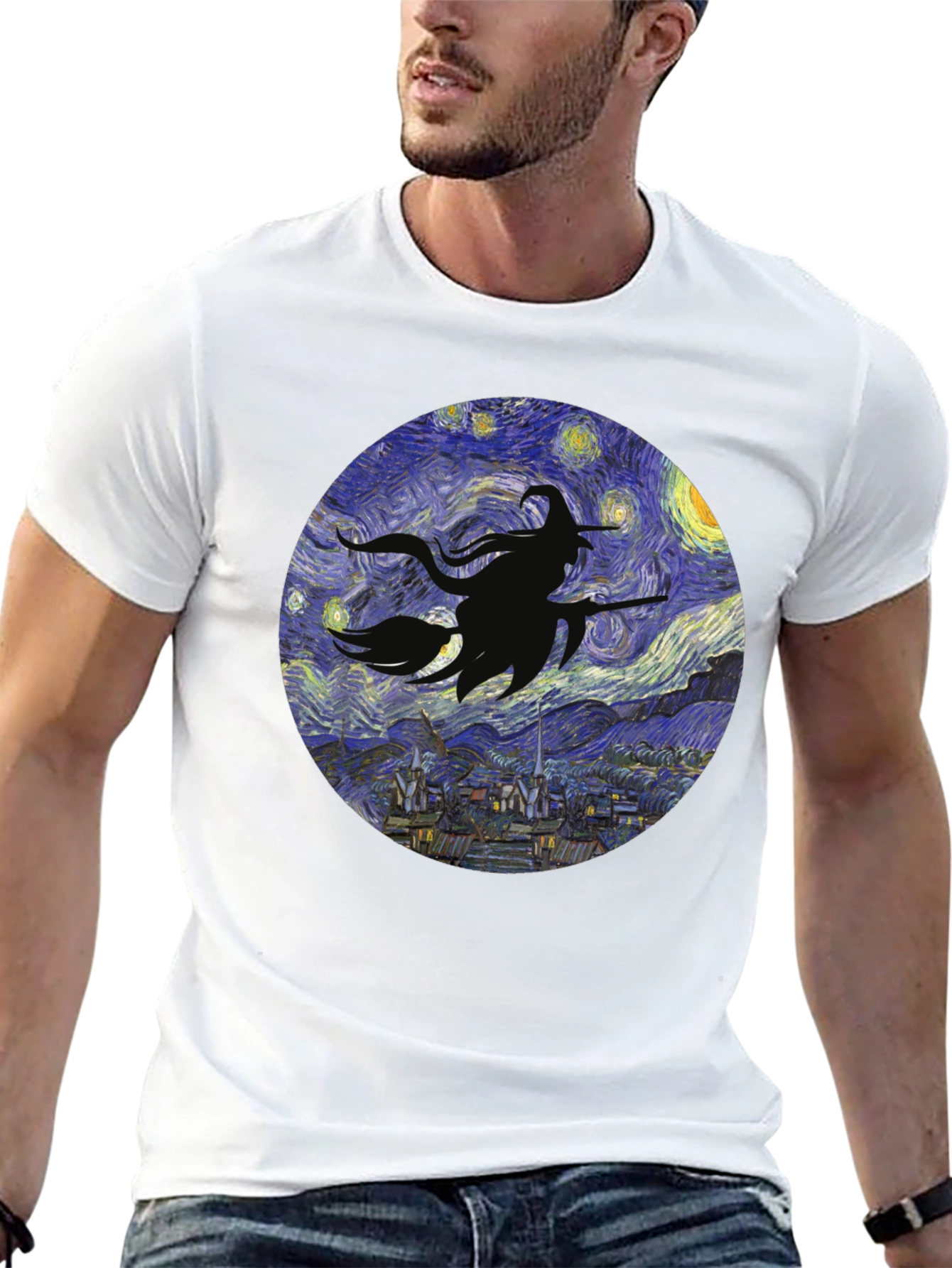 Starry Night Witch T-Shirt