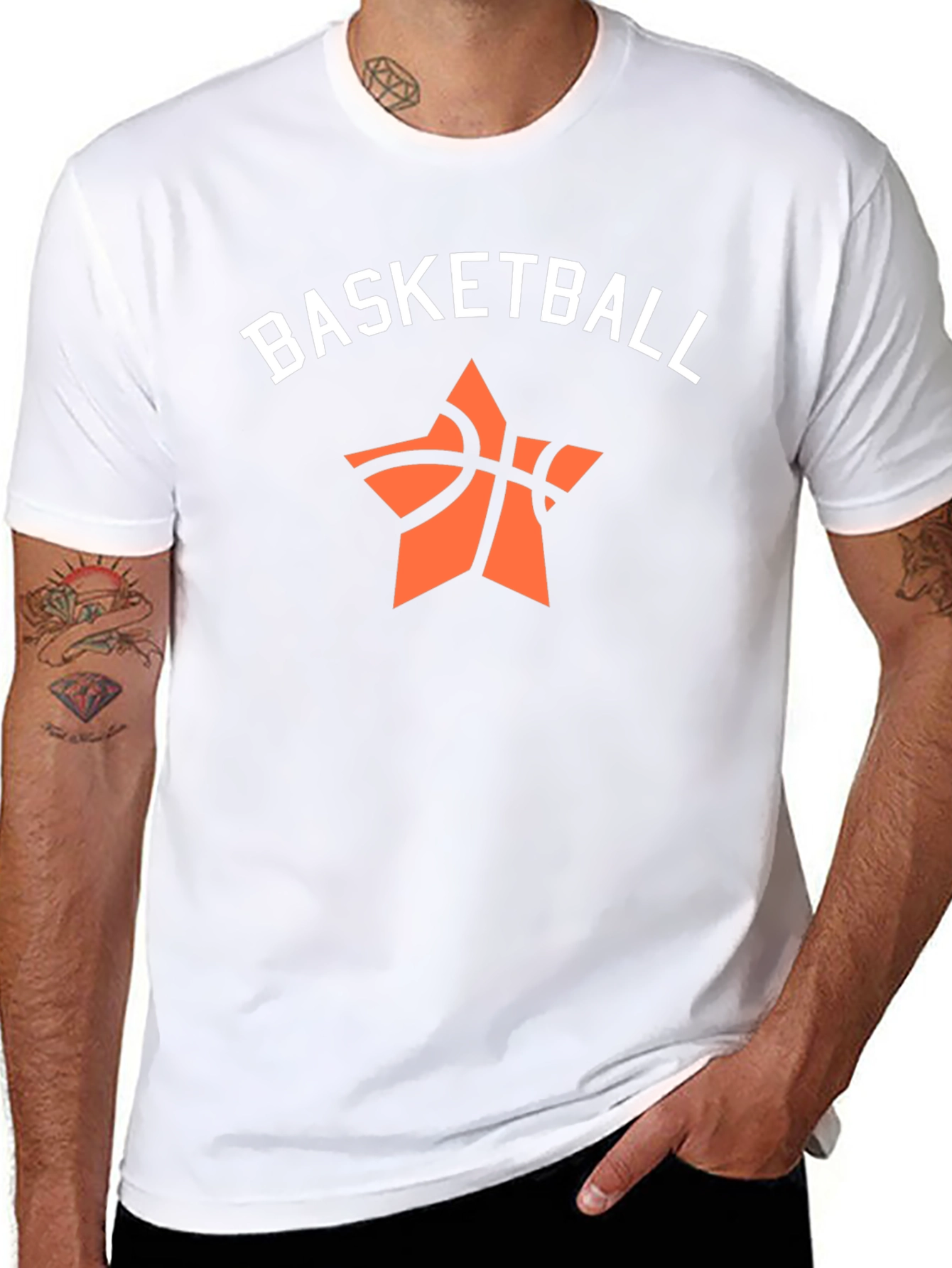 Basketball Star Graphic T-Shirt