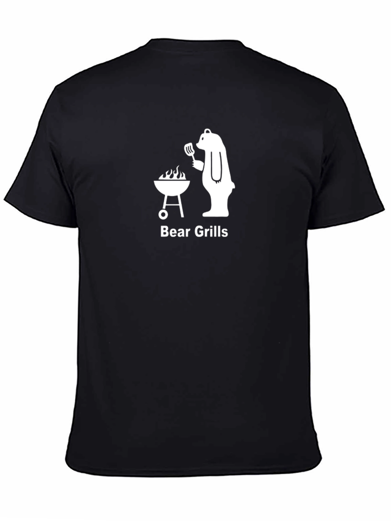 Bear Grills T-Shirt - Funny BBQ Graphic Tee