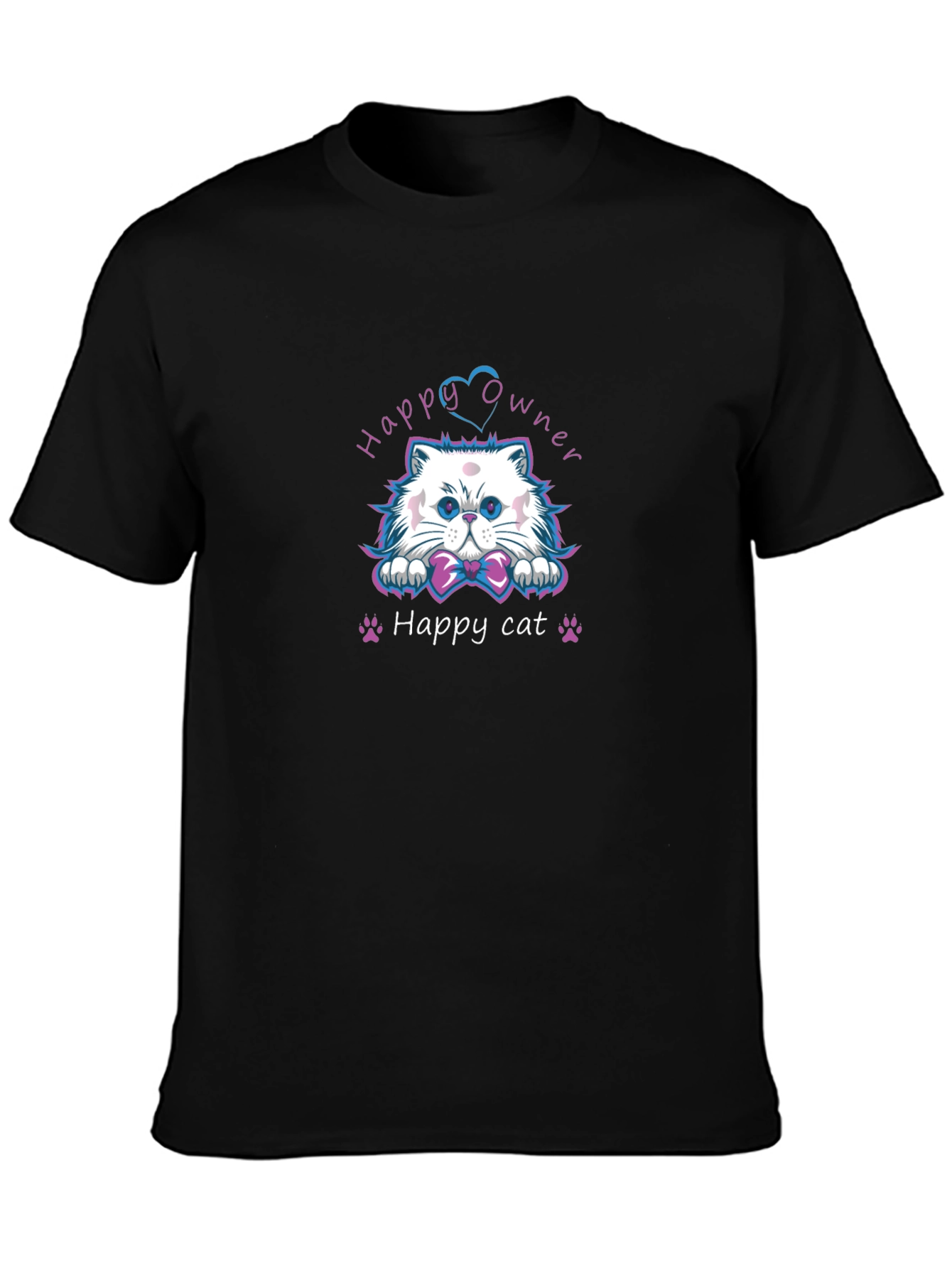 Happy Cat Owner Graphic Tee