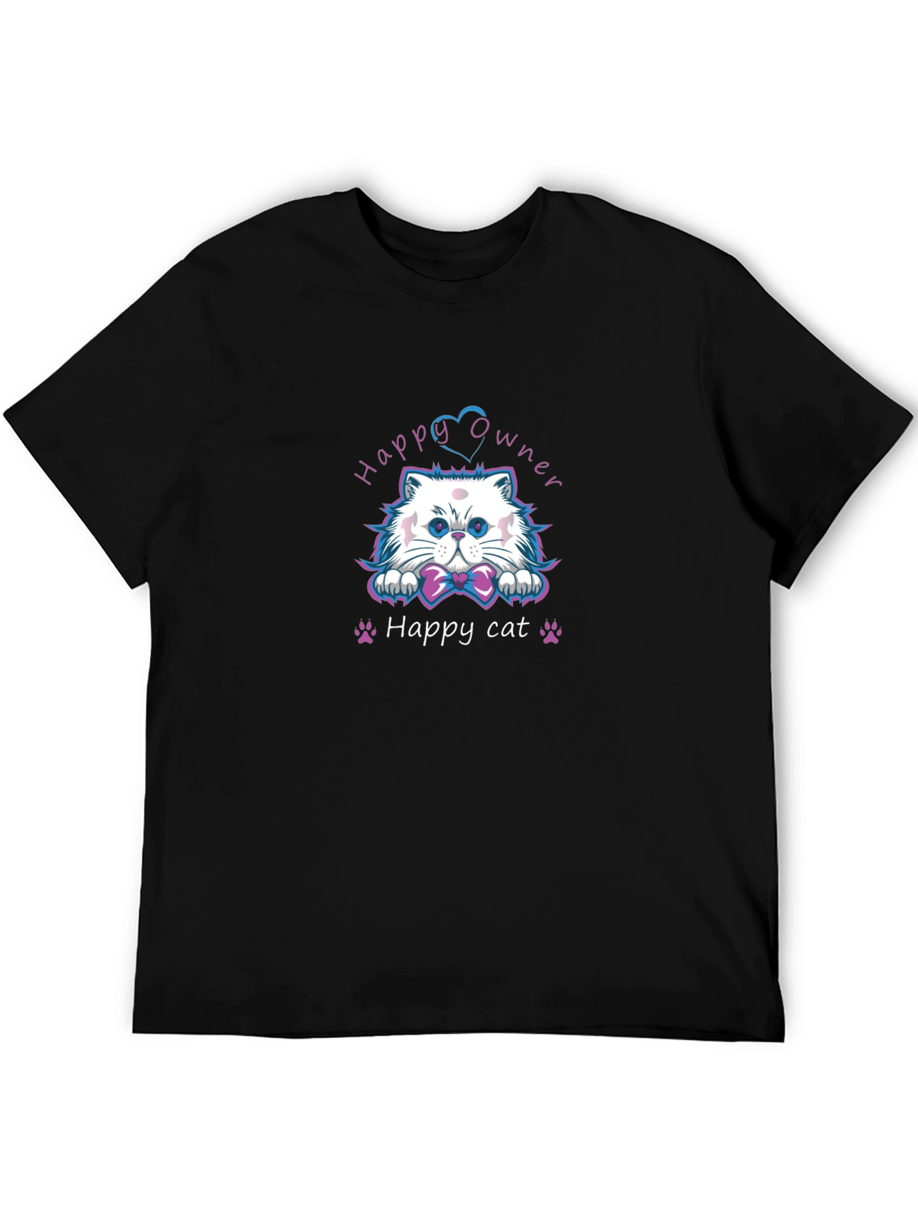 Happy Cat Owner Graphic Tee