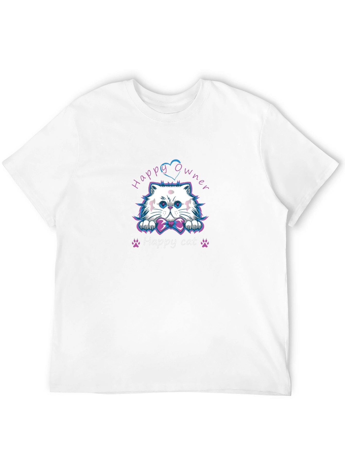 Happy Cat Owner Graphic Tee