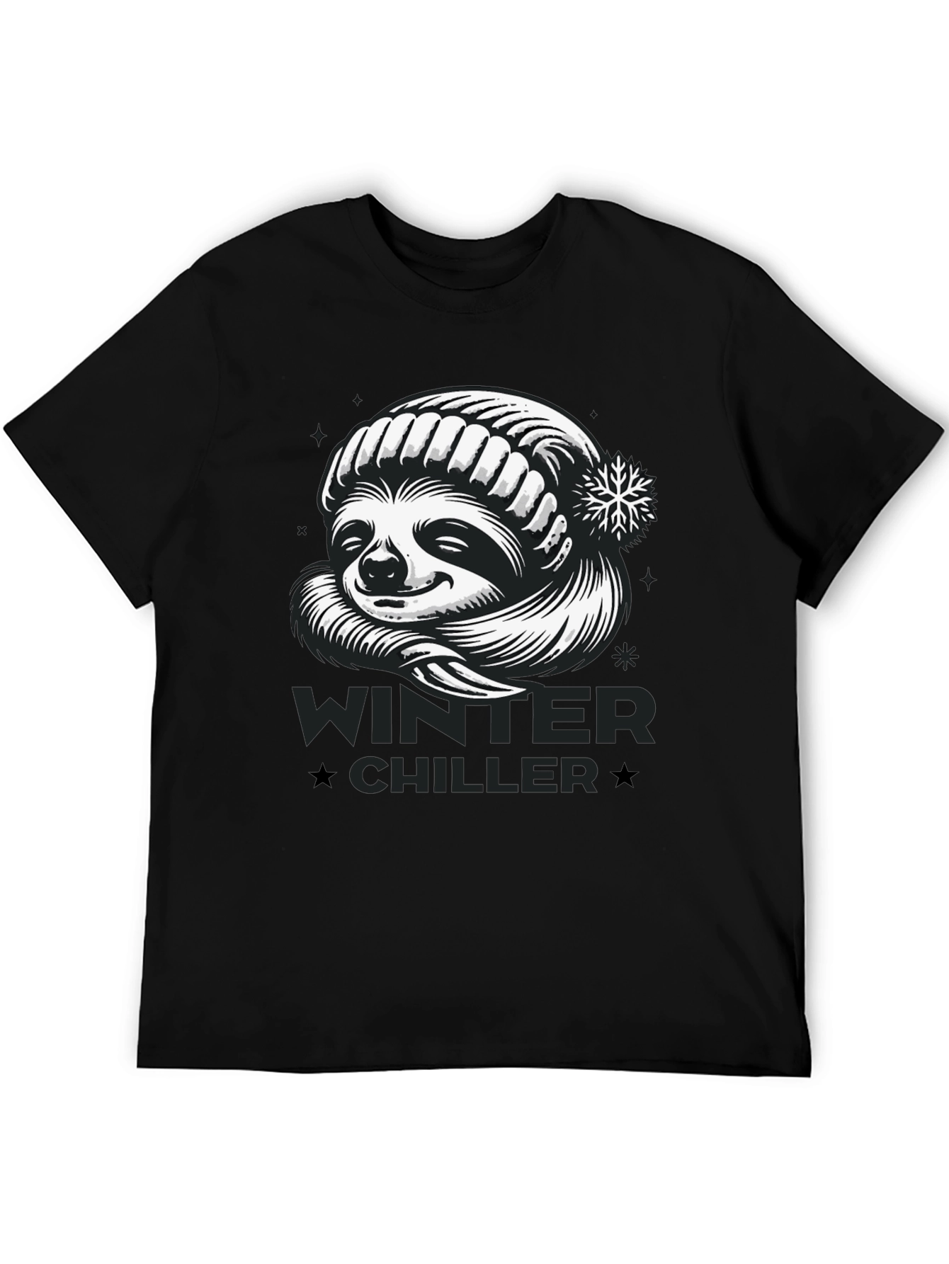 Winter Chiller Sloth Graphic Tee
