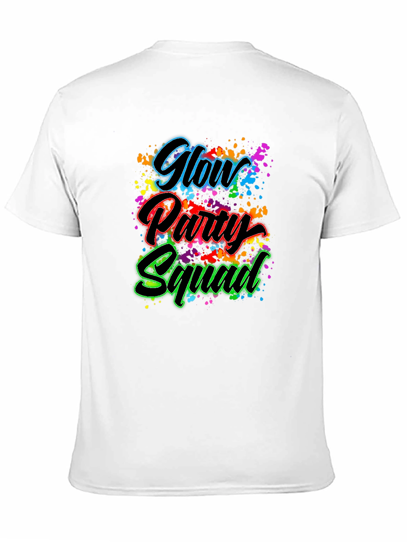 Glow Party Squad Graphic T-Shirt