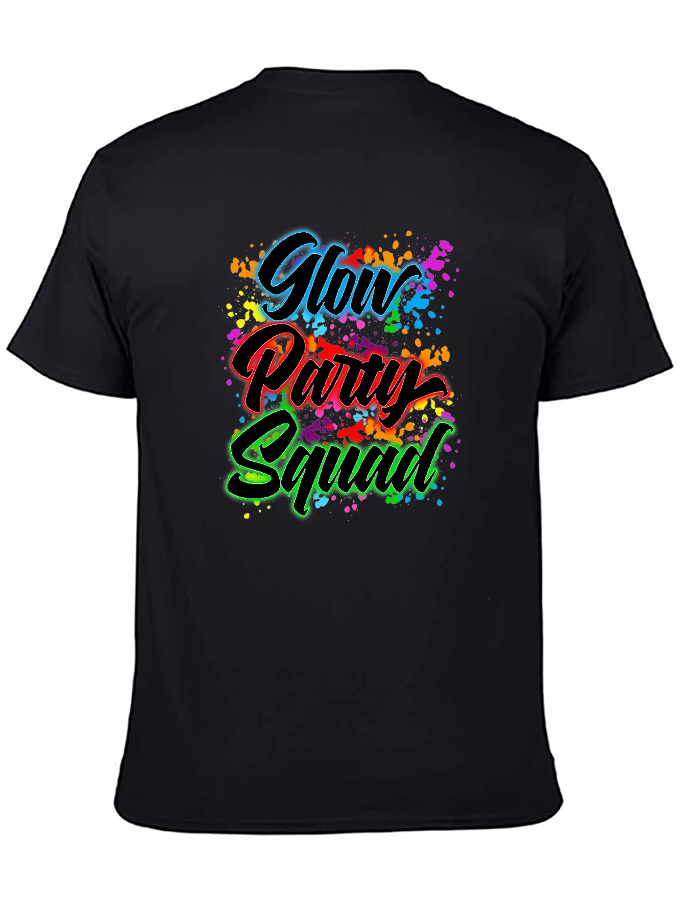 Glow Party Squad Graphic T-Shirt
