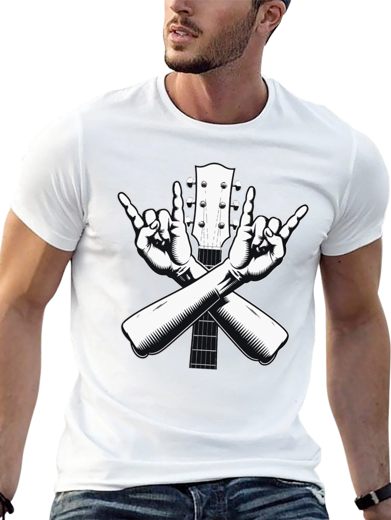 Rock On Guitar Tee