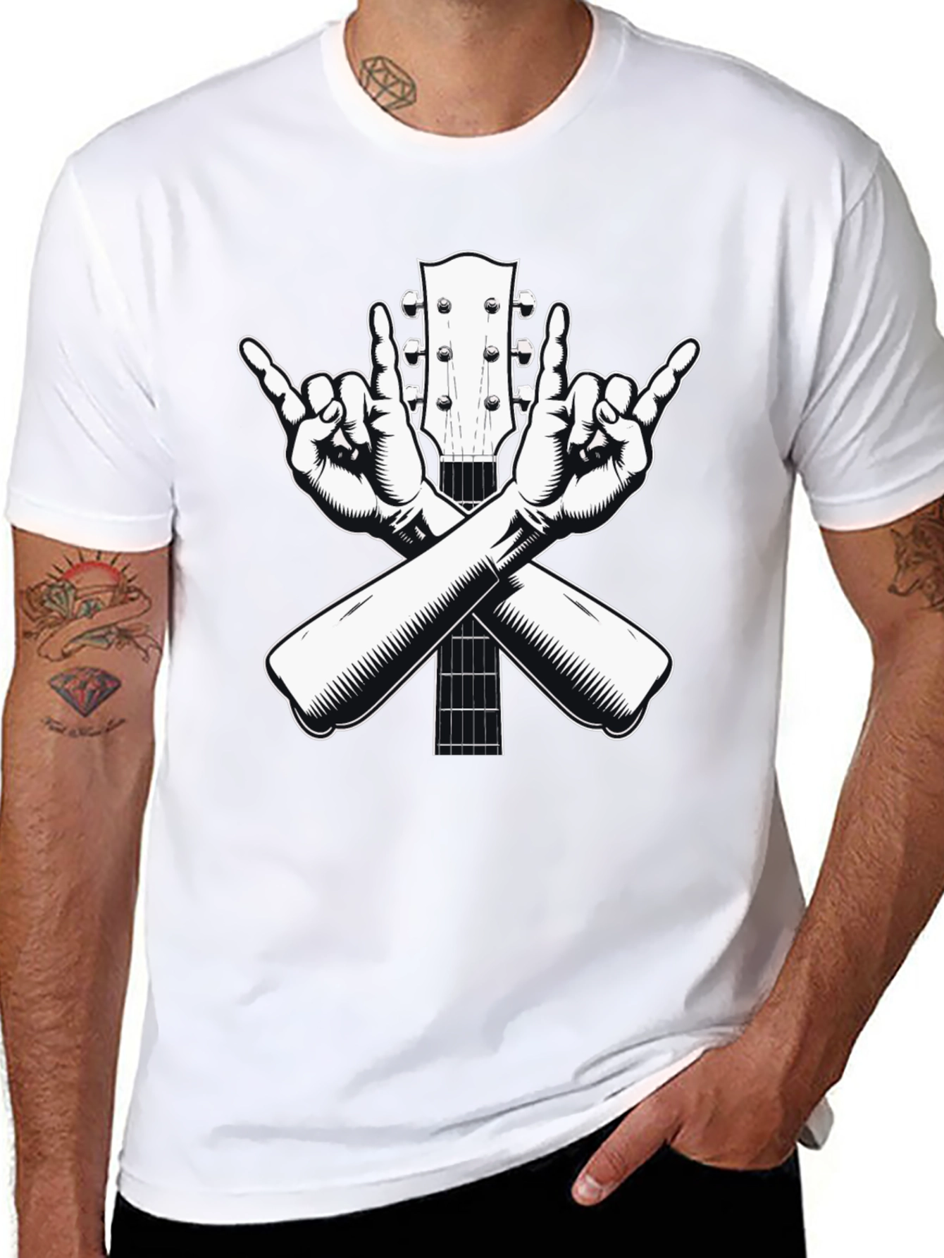Rock On Guitar Tee