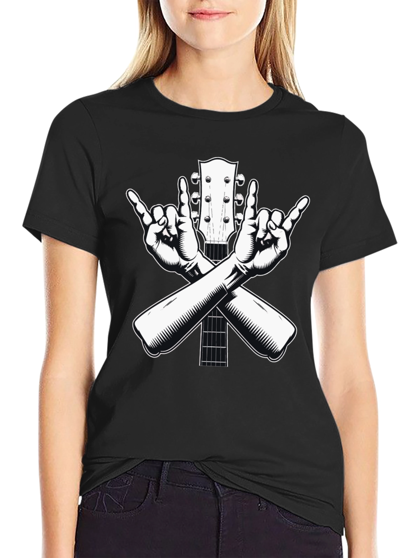 Rock On Guitar Tee