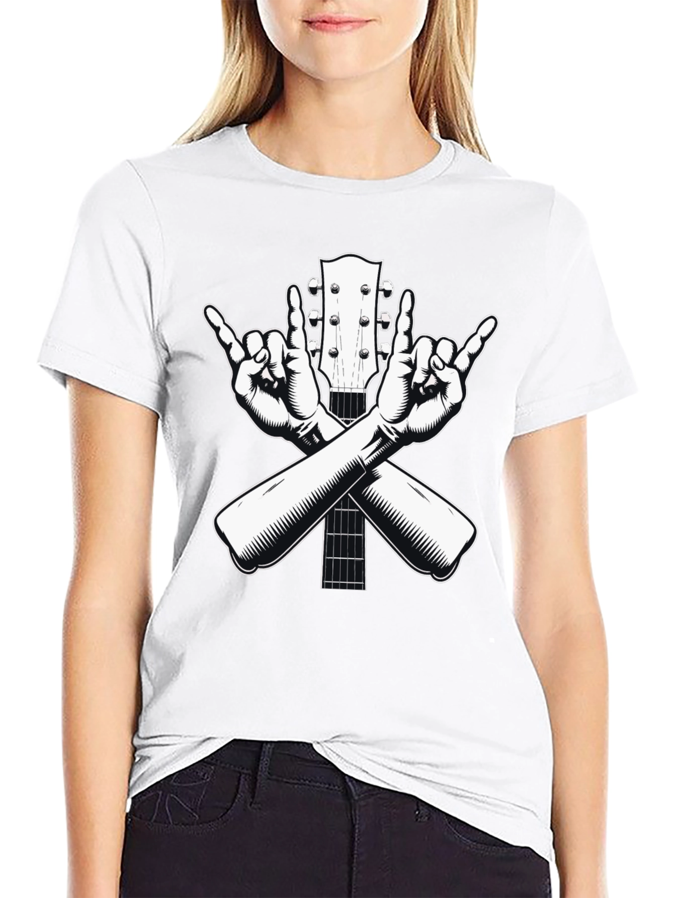 Rock On Guitar Tee