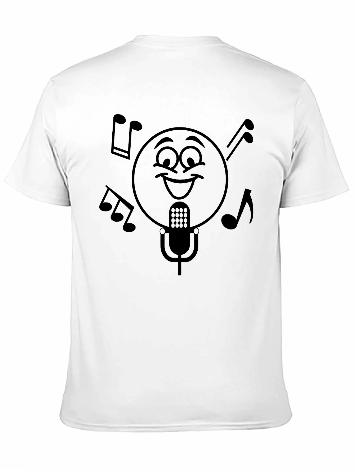 Smiley Face Music T-Shirt