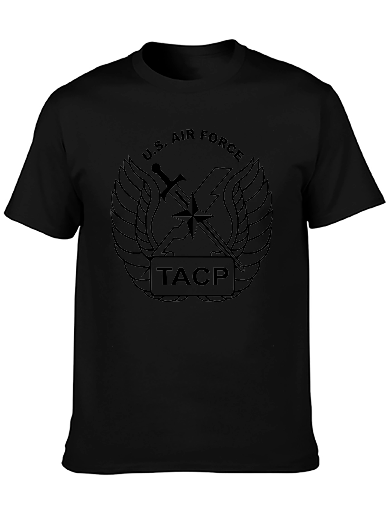 U.S. Air Force TACP Black T-Shirt