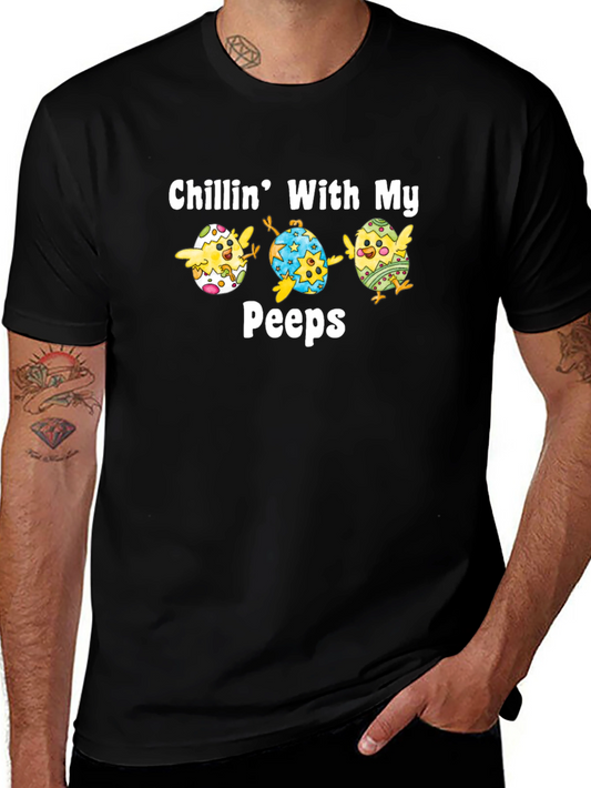 Chillin With My Peeps Easter T-Shirt