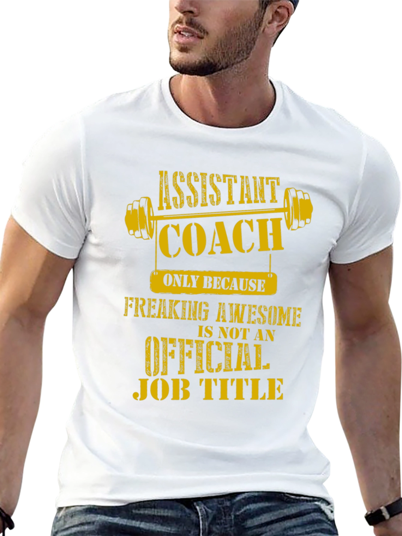Assistant Coach Freaking Awesome Job Title T-Shirt