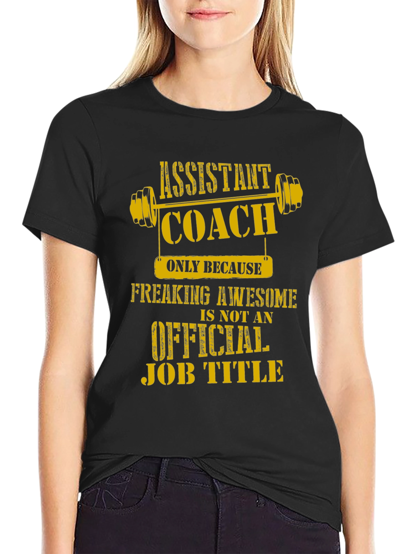 Assistant Coach Freaking Awesome Job Title T-Shirt