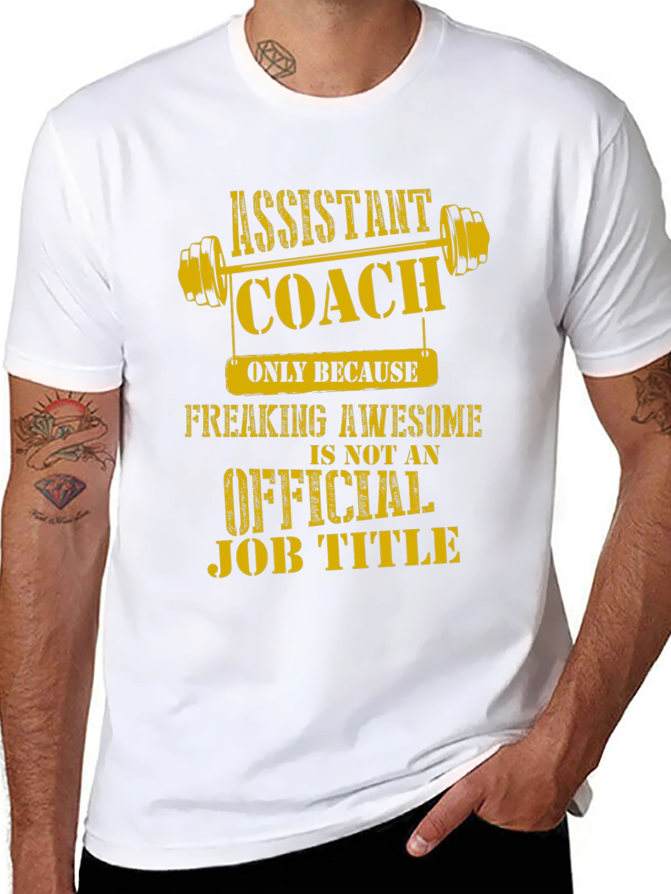 Assistant Coach Freaking Awesome Job Title T-Shirt