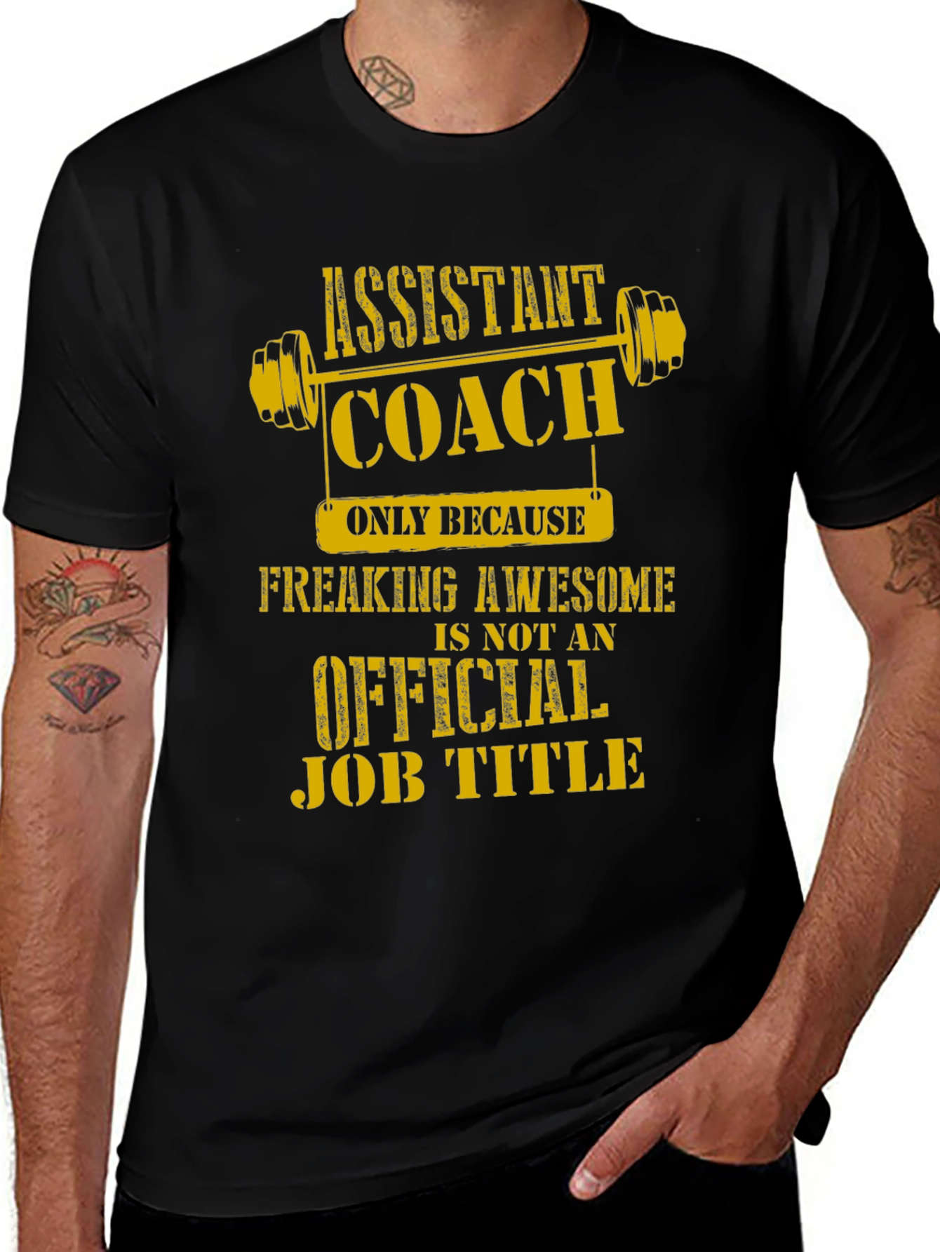 Assistant Coach Freaking Awesome Job Title T-Shirt
