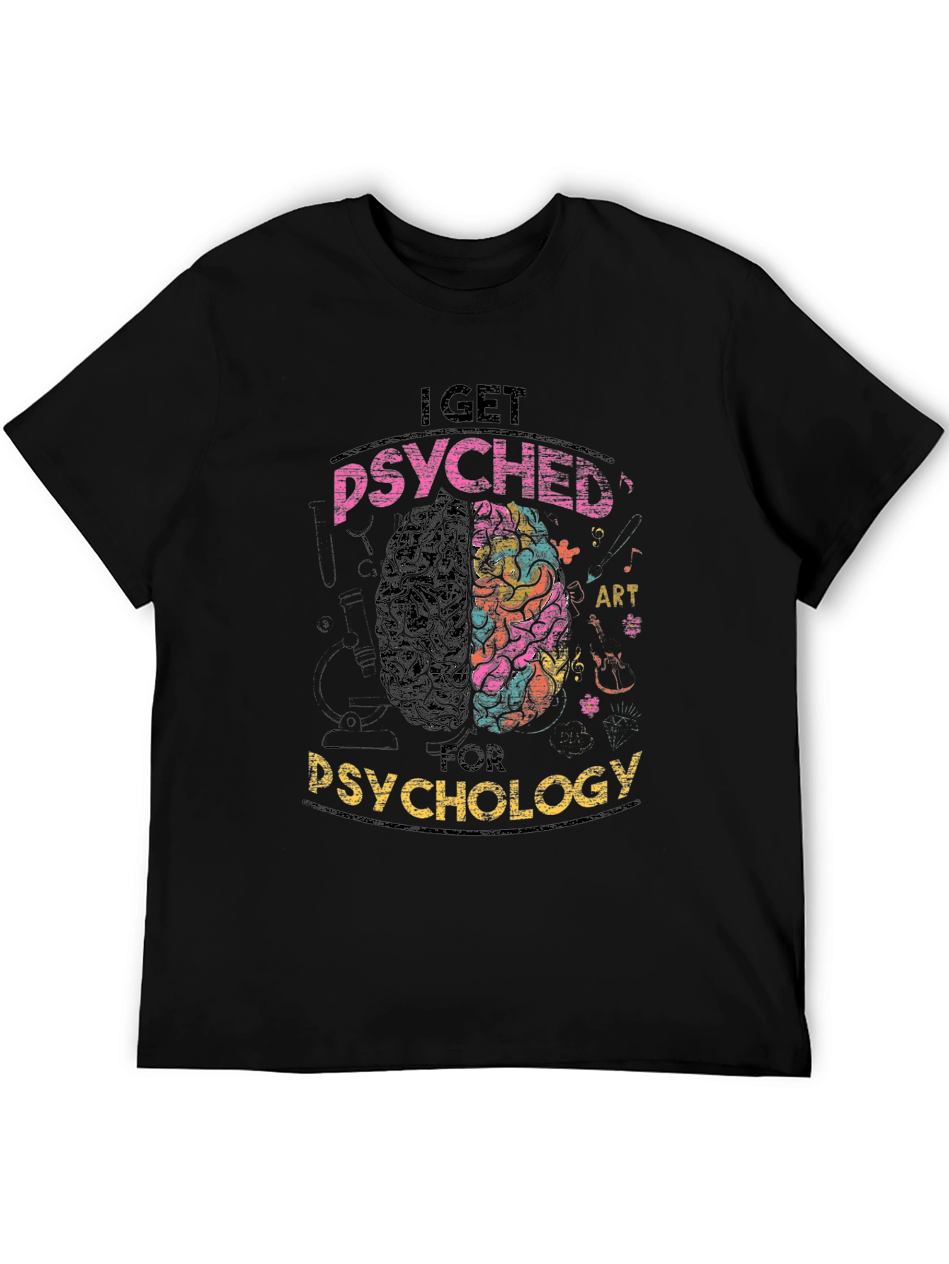 Psyched For Psychology Graphic T-Shirt