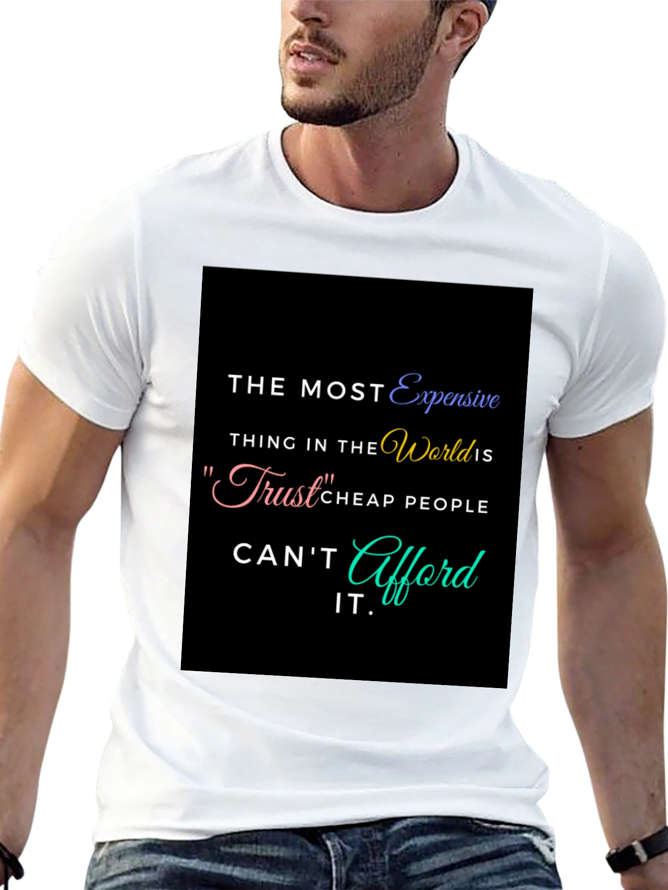 Trust Quote Graphic T-Shirt