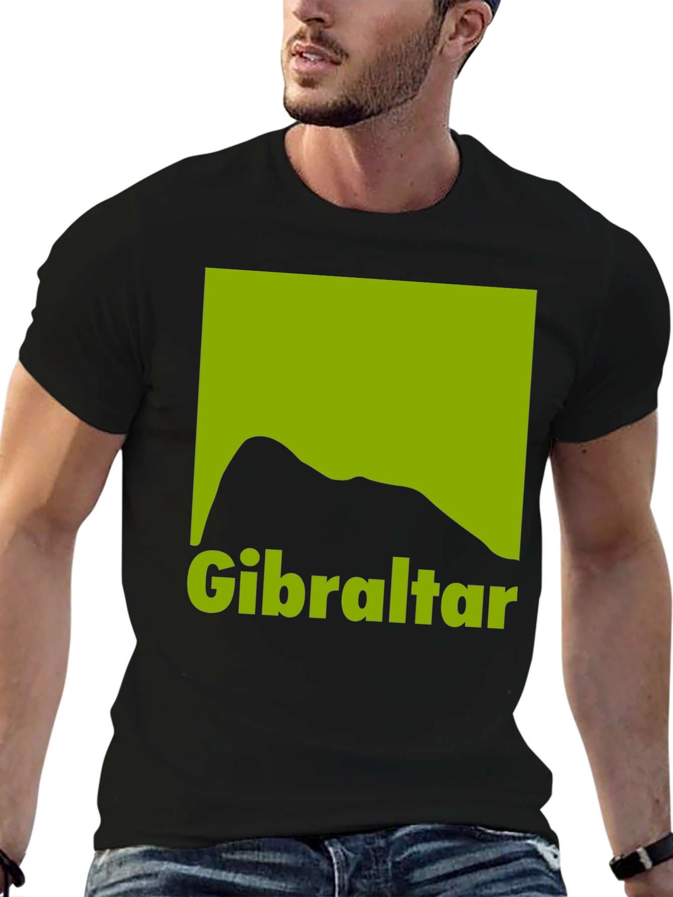 Gibraltar Graphic Tee - Island Rock Souvenir T-Shirt