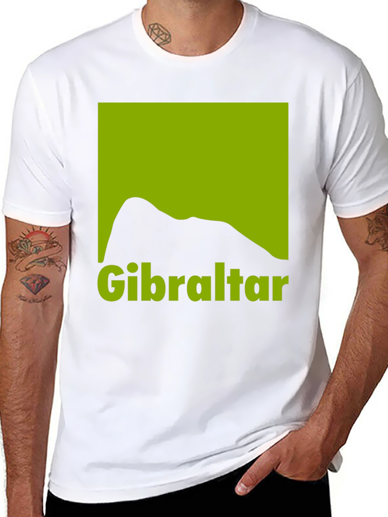 Gibraltar Graphic Tee - Island Rock Souvenir T-Shirt