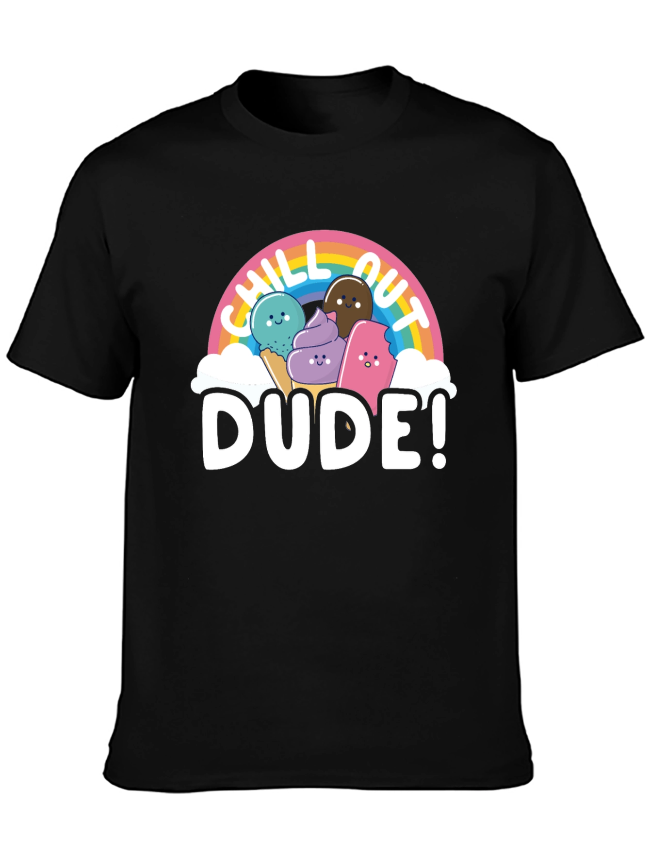 Chill Out Dude! Graphic T-Shirt