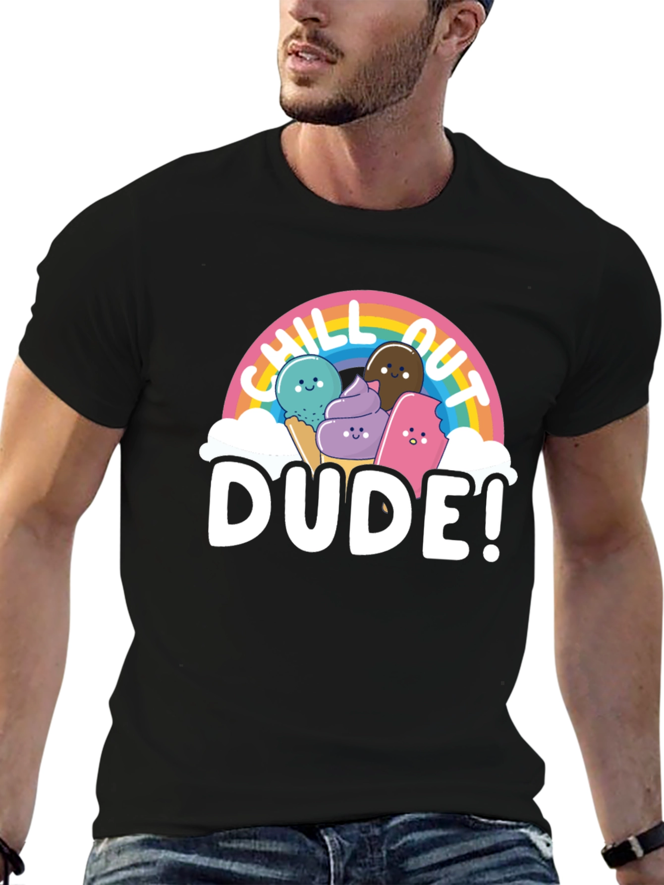 Chill Out Dude! Graphic T-Shirt